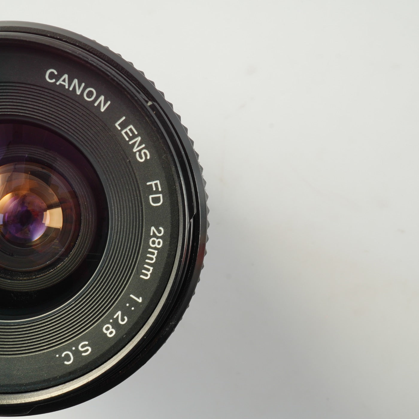 Canon FD 28mm F/2.8 S.C. 単焦点レンズ