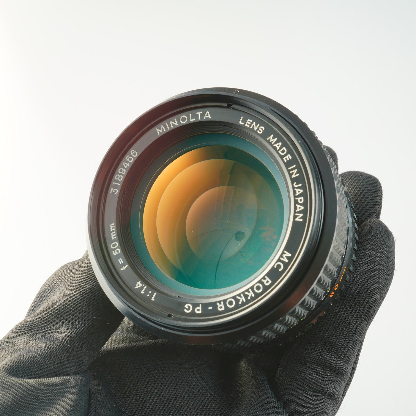 【Serviced】 MINOLTA MC ROKKOR PG 50mm F/1.4 単焦点レンズ