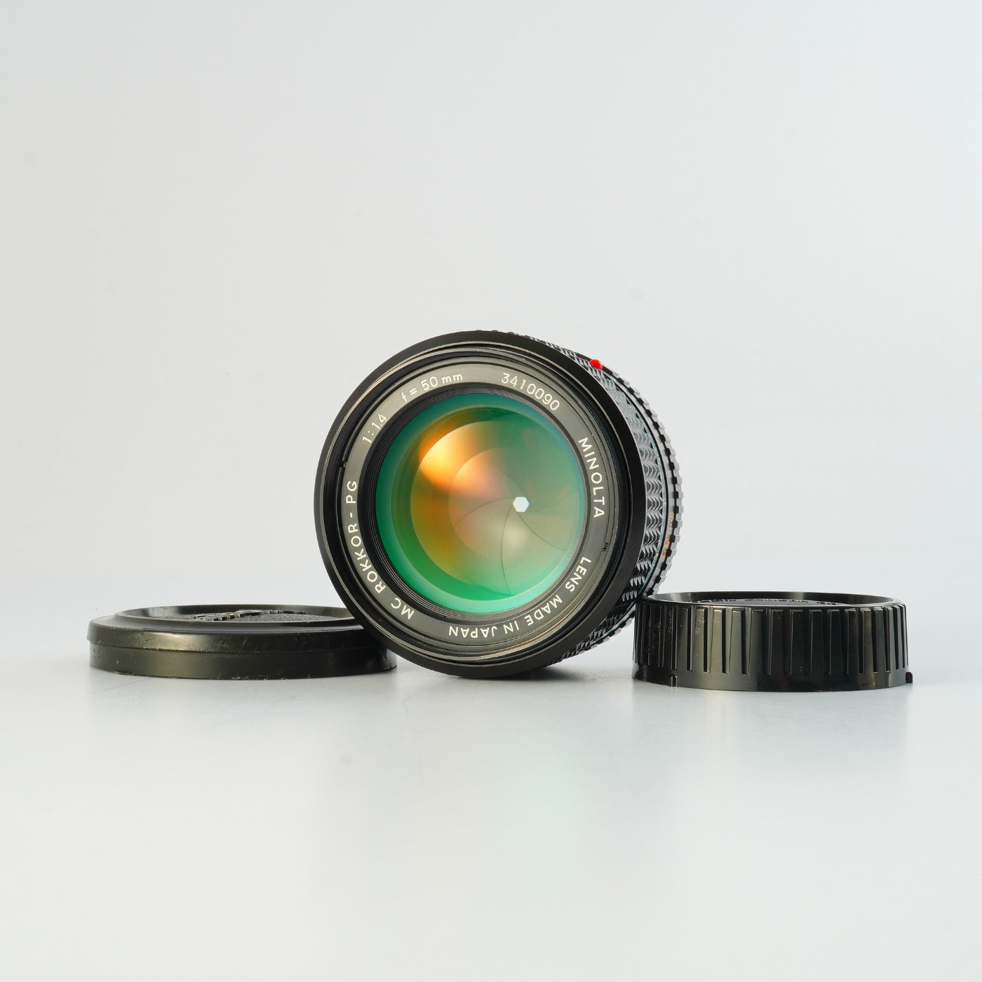 【Serviced】 MINOLTA MC ROKKOR PG 50mm F/1.4 単焦点レンズ