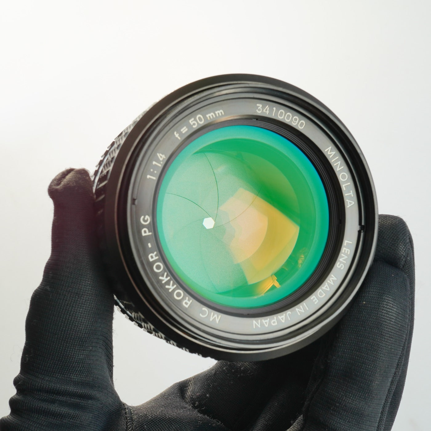 【Serviced】 MINOLTA MC ROKKOR PG 50mm F/1.4 単焦点レンズ