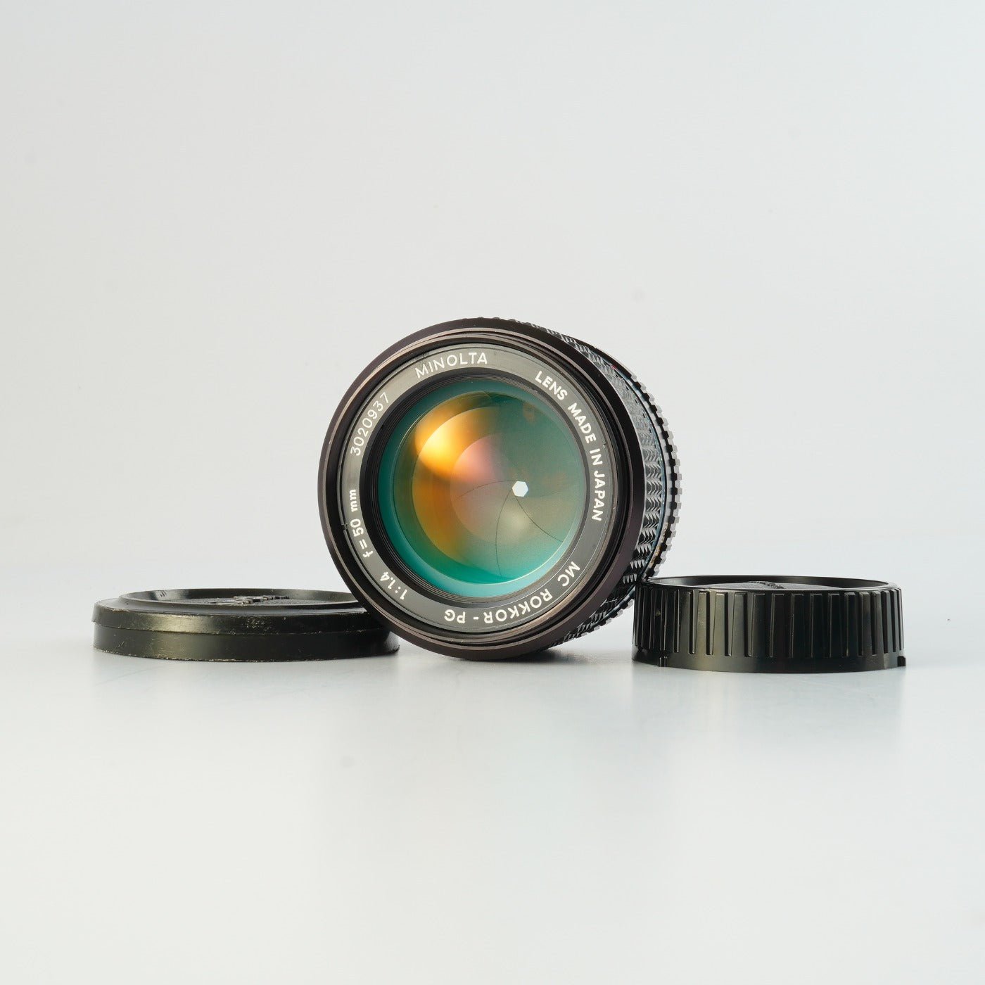 【Serviced】 MINOLTA MC ROKKOR PG 50mm F/1.4 単焦点レンズ