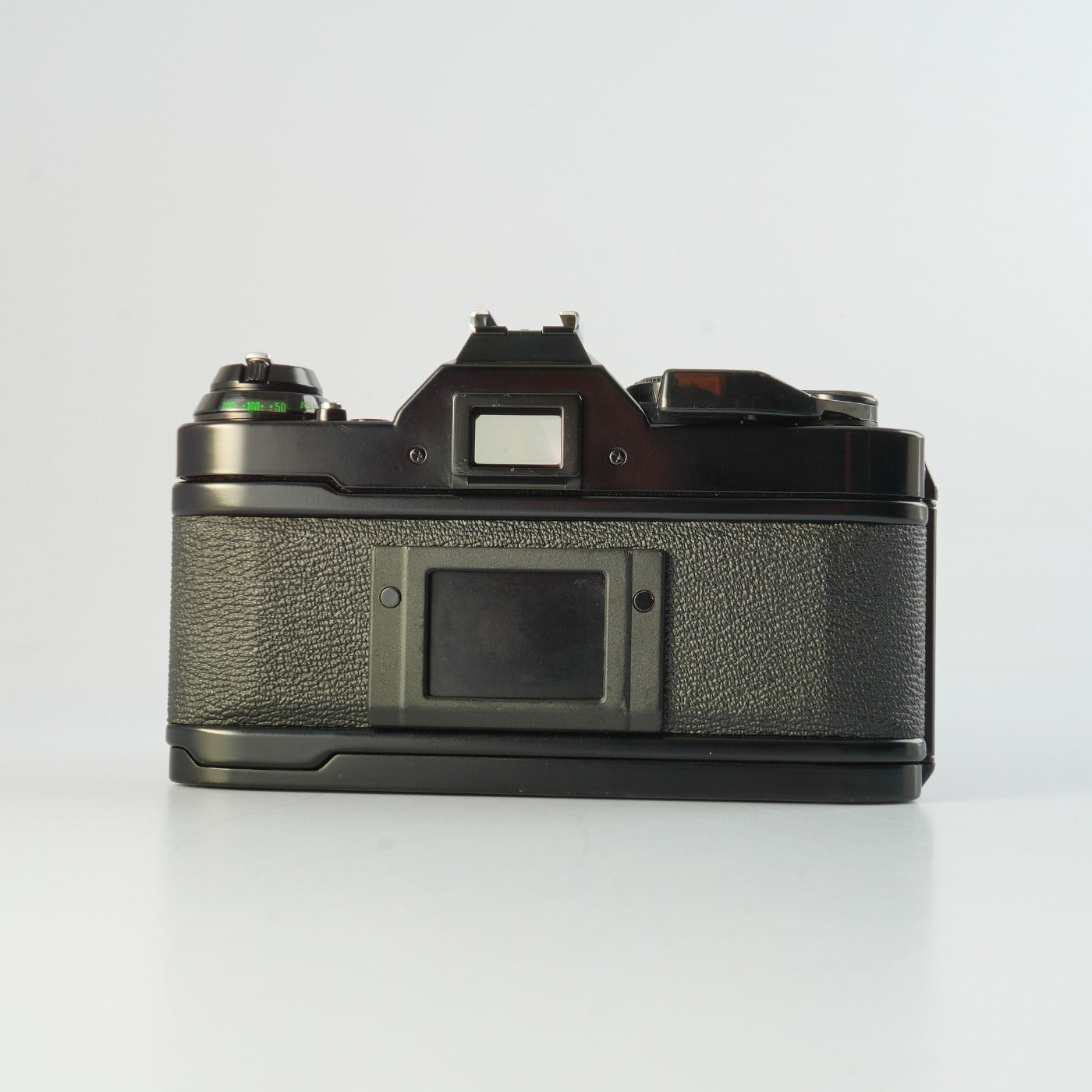 【Serviced】 Canon AE-1 Program Black + New FD 50mm F/1.4 MF フィルム一眼レフカメラ
