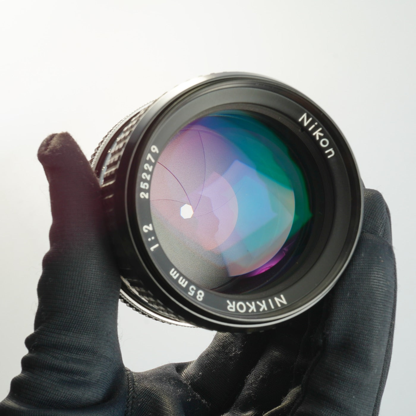 【Serviced】 Nikon Ai NIKKOR 85mm F/2 単焦点レンズ