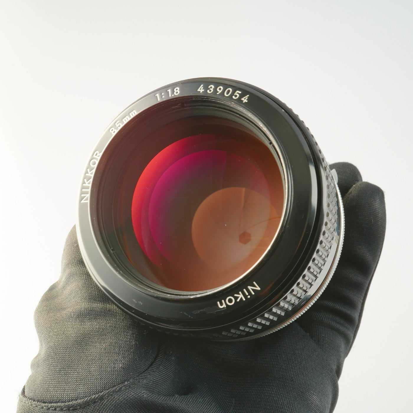 【Serviced】 Nikon 非Ai New Nikkor 85mm F/1.8 単焦点レンズ