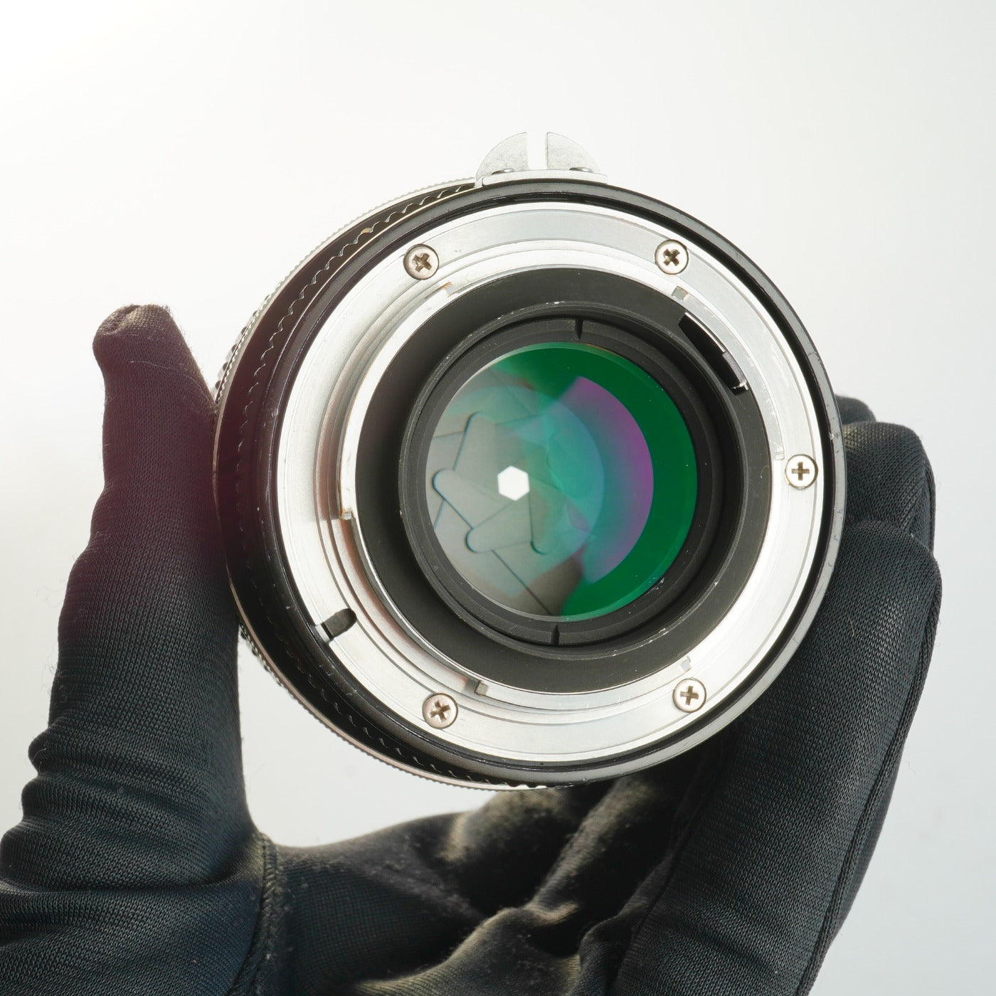【Serviced】 Nikon 非Ai New Nikkor 85mm F/1.8 単焦点レンズ