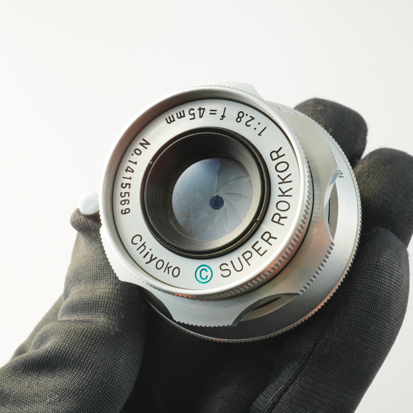 【Serviced】 MINOLTA Chiyoko Super Rokkor 45mm F/2.8 単焦点レンズ