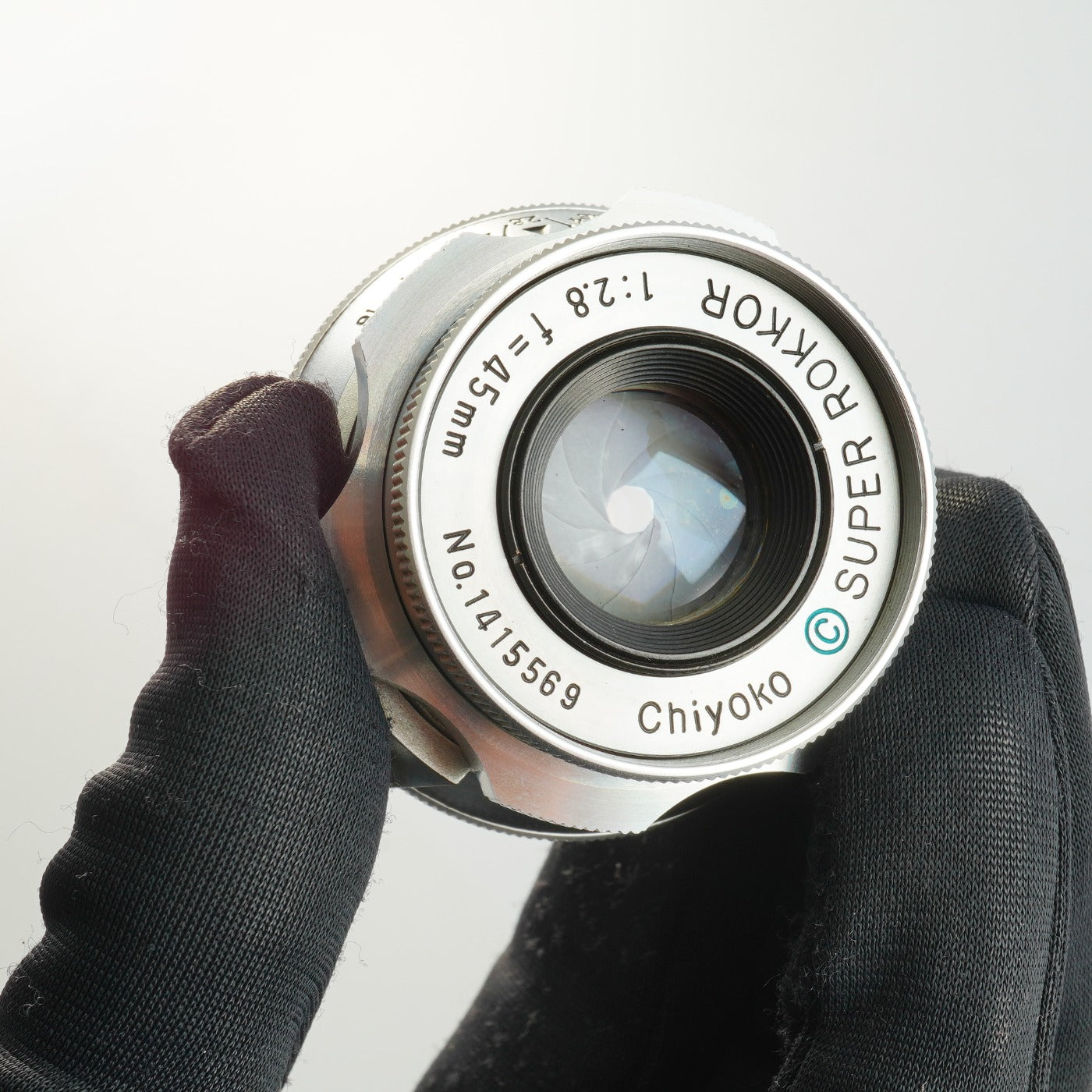 【Serviced】 MINOLTA Chiyoko Super Rokkor 45mm F/2.8 単焦点レンズ