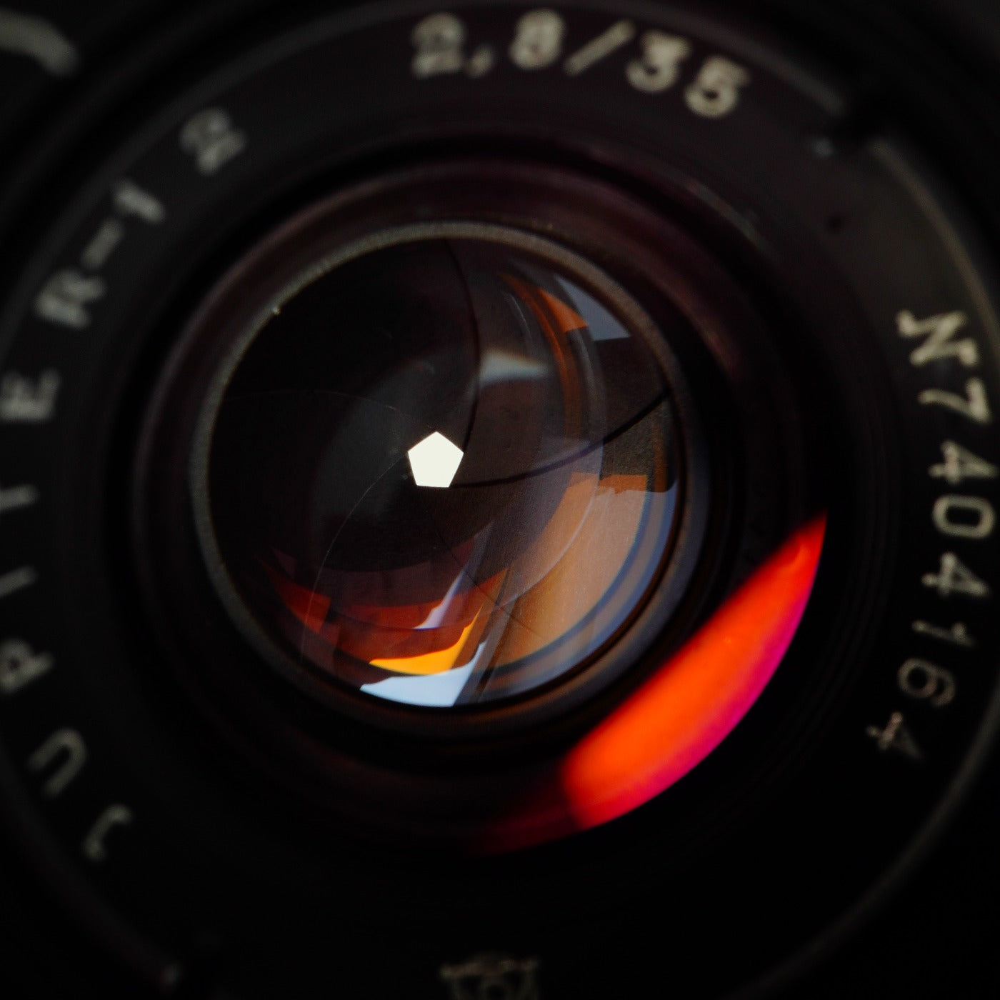 【Serviced】 JUPITER 12 35mm F/2.8 単焦点レンズ
