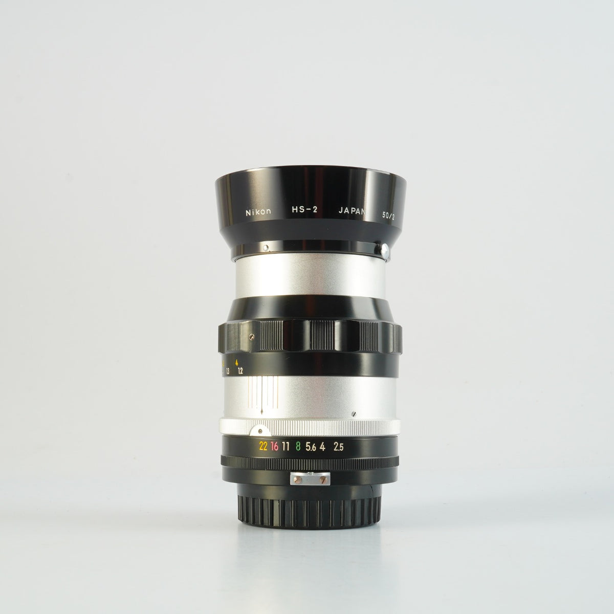 【Serviced】 Nikon 非Ai NIKKOR-P Auto 10.5cm 105mm F/2.5 PAT. PEND 単焦点レンズ