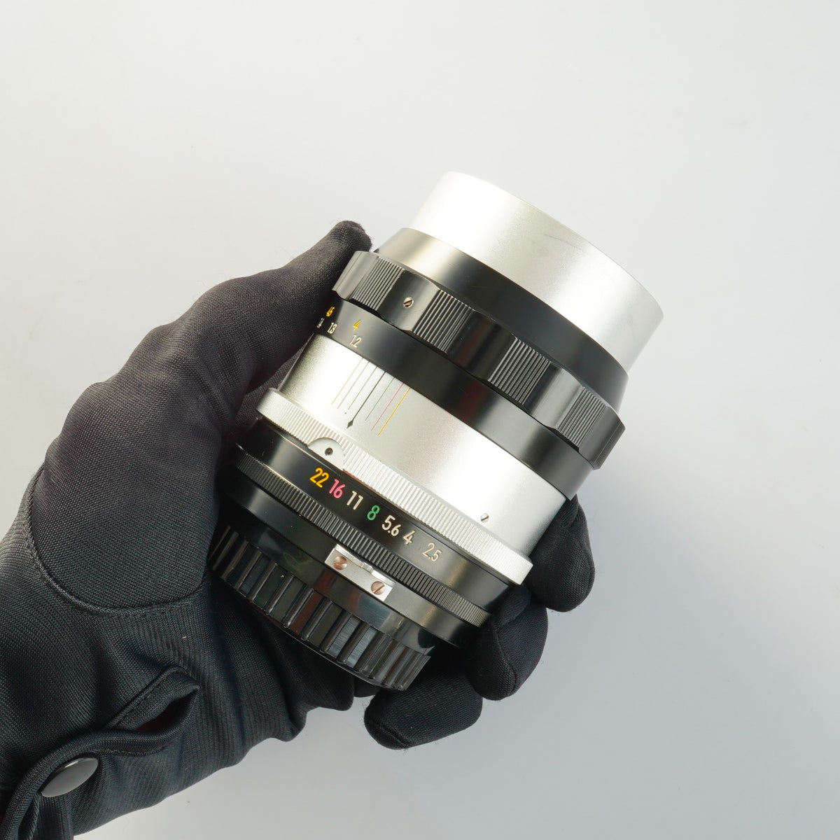 【Serviced】 Nikon 非Ai NIKKOR-P Auto 10.5cm 105mm F/2.5 PAT. PEND 単焦点レンズ
