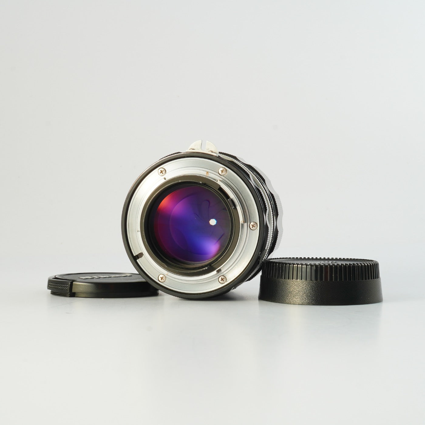 【Serviced】 Nikon 非Ai NIKKOR-P Auto 105mm F/2.5 単焦点レンズ