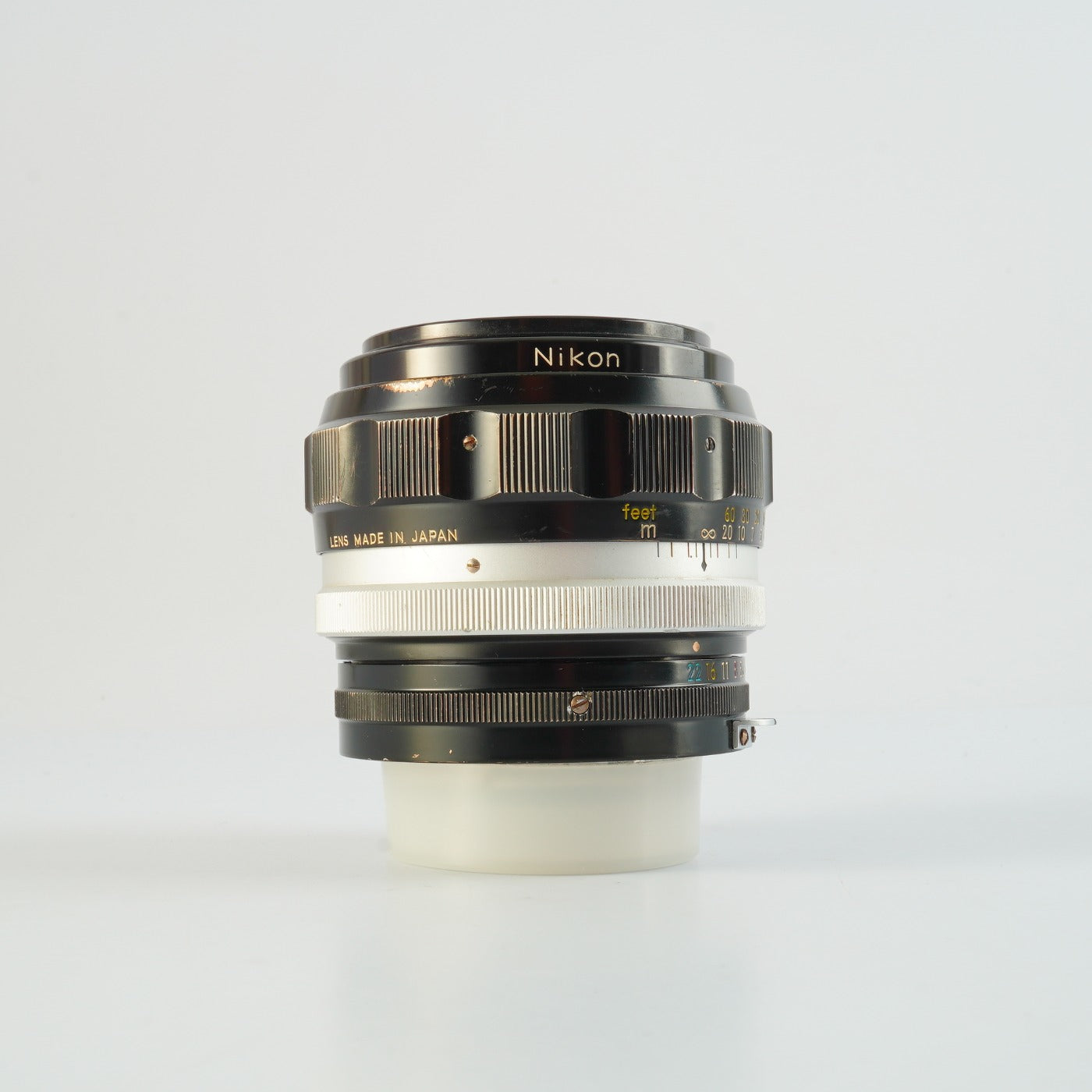 【Overhauled】 Nikon 非Ai Nikkor-H Auto 85mm F/1.8 単焦点レンズ