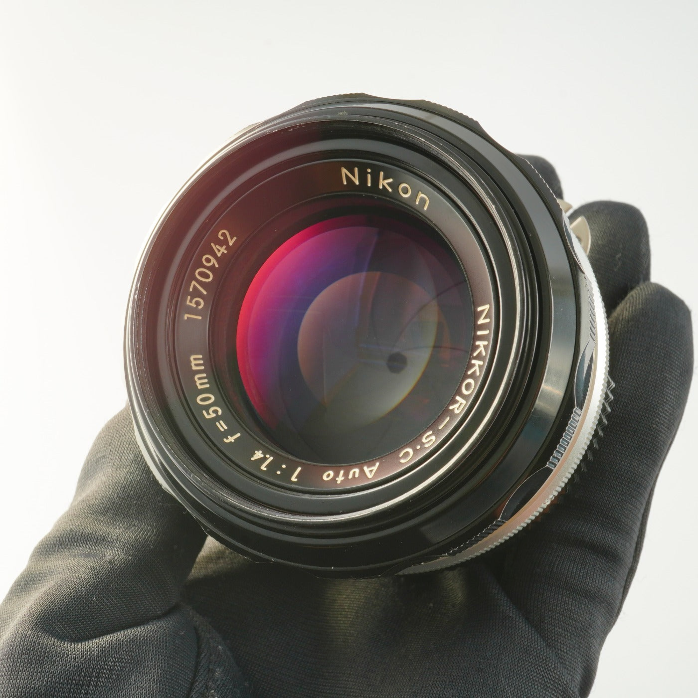 【Serviced】 Nikon Ai改 NIKKOR-S.C Auto 50mm F/1.4 単焦点レンズ