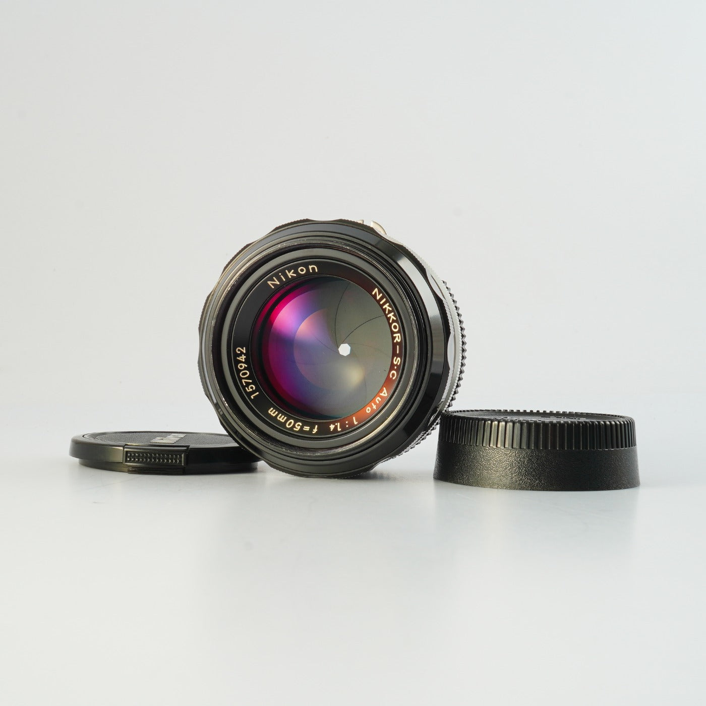 【Serviced】 Nikon Ai改 NIKKOR-S.C Auto 50mm F/1.4 単焦点レンズ