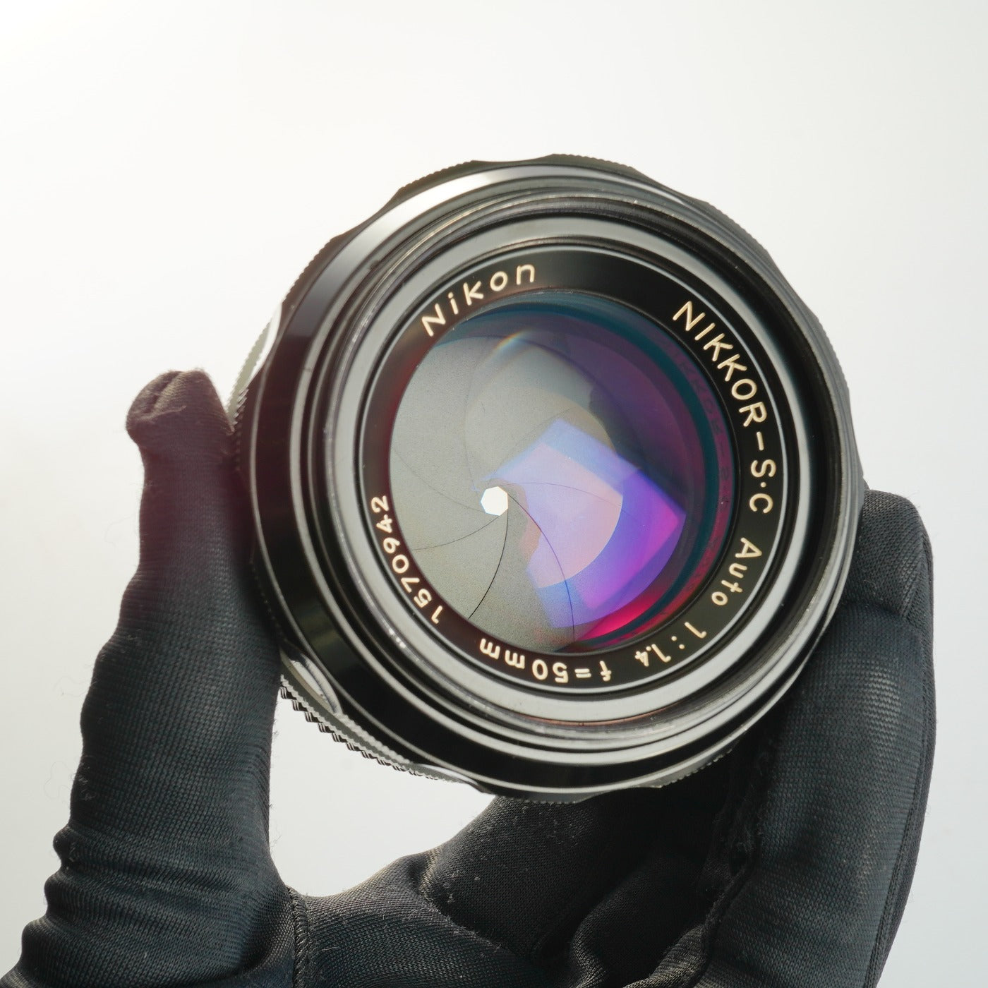 【Serviced】 Nikon Ai改 NIKKOR-S.C Auto 50mm F/1.4 単焦点レンズ