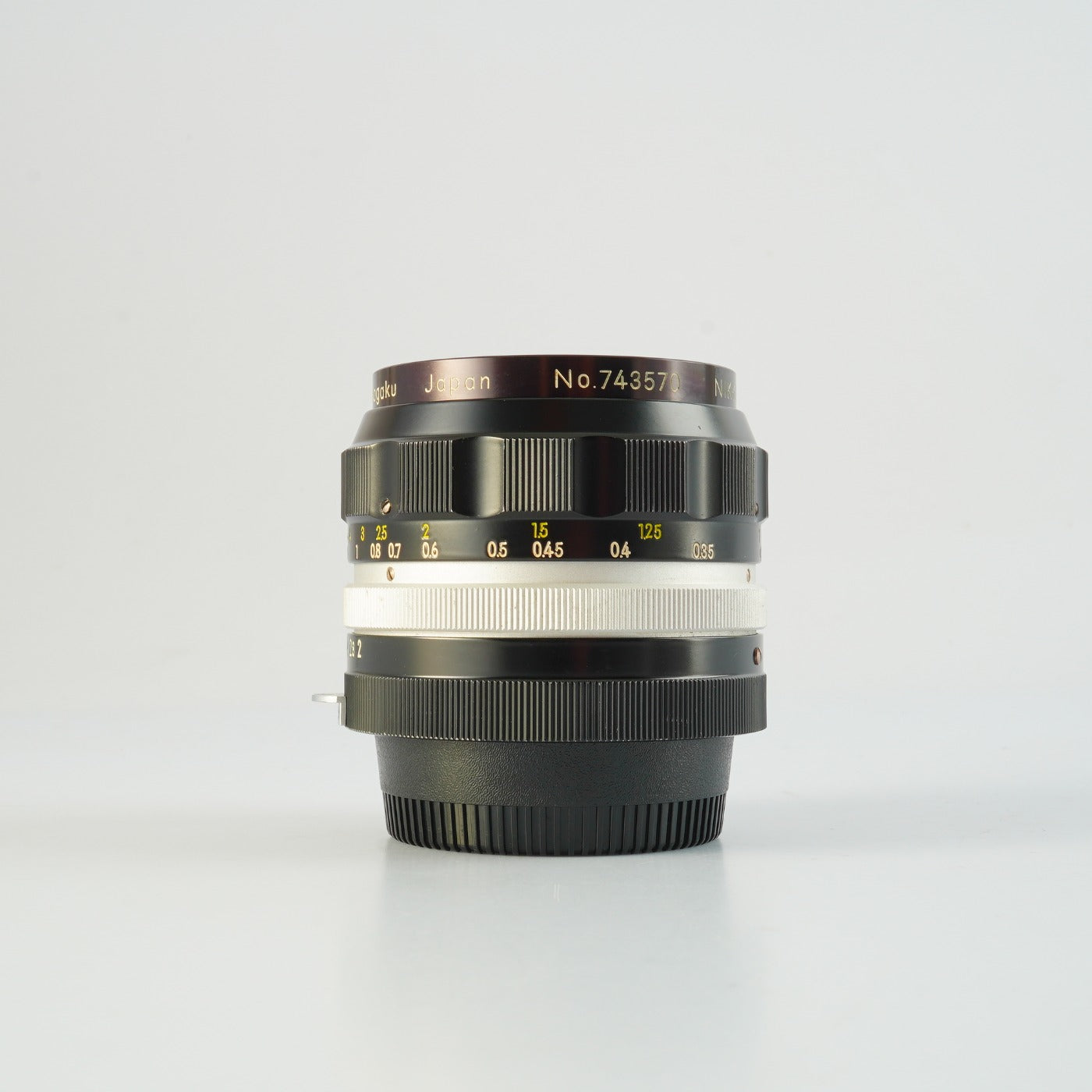 【Serviced】 Nikon 非Ai Nikkor-O Auto 35mm F/2 単焦点レンズ