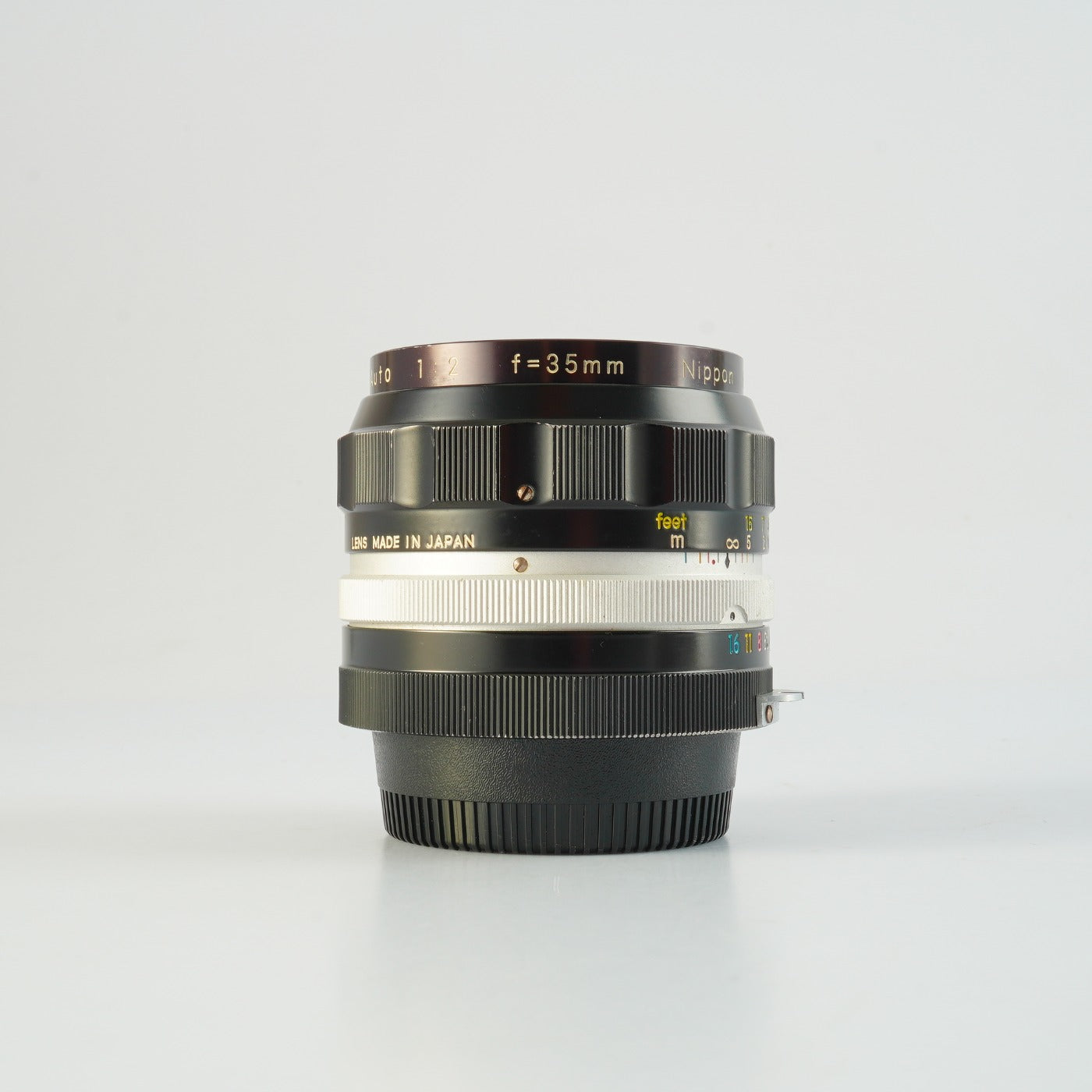 【Serviced】 Nikon 非Ai Nikkor-O Auto 35mm F/2 単焦点レンズ