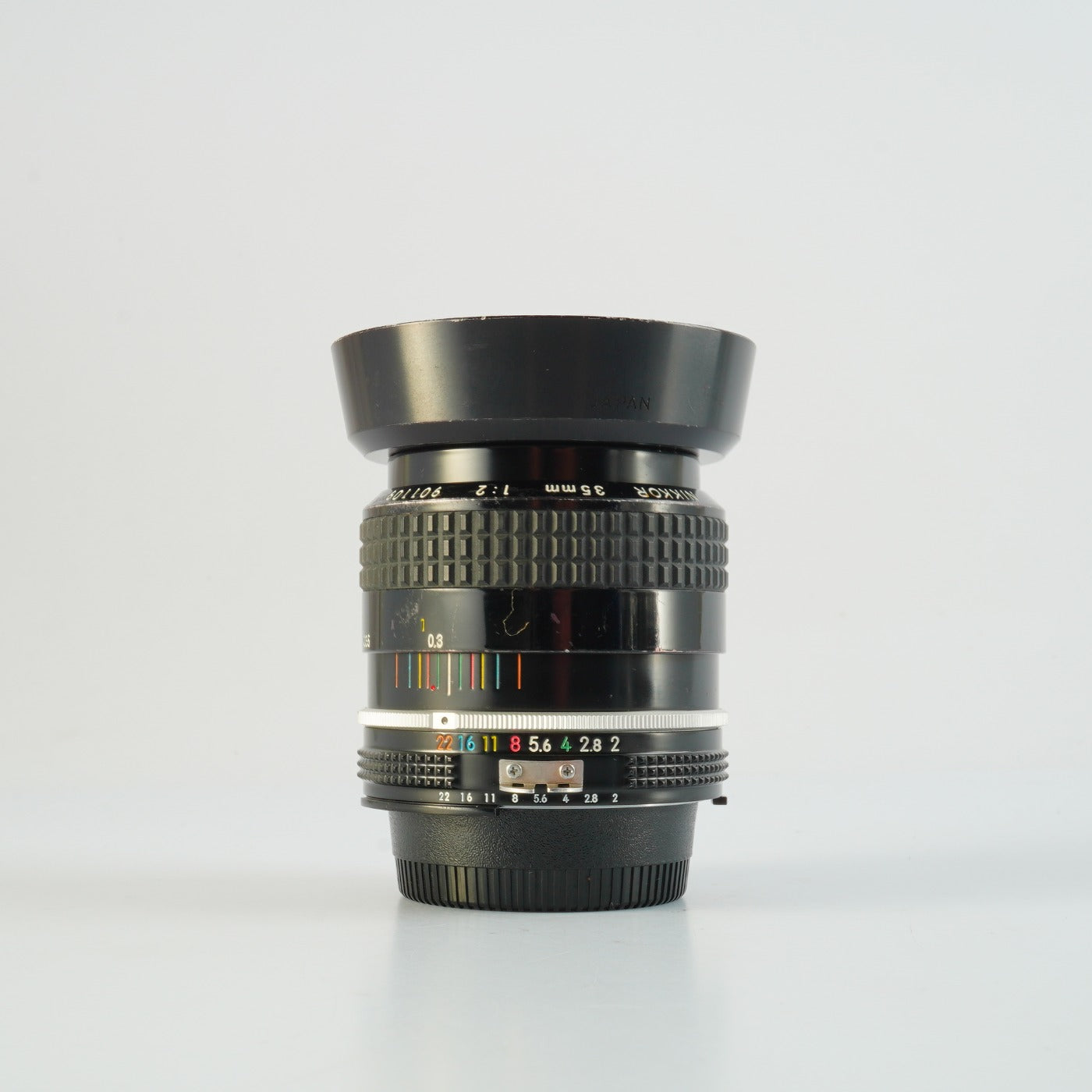 【Serviced】 Nikon Ai Nikkor 35mm F/2 単焦点レンズ