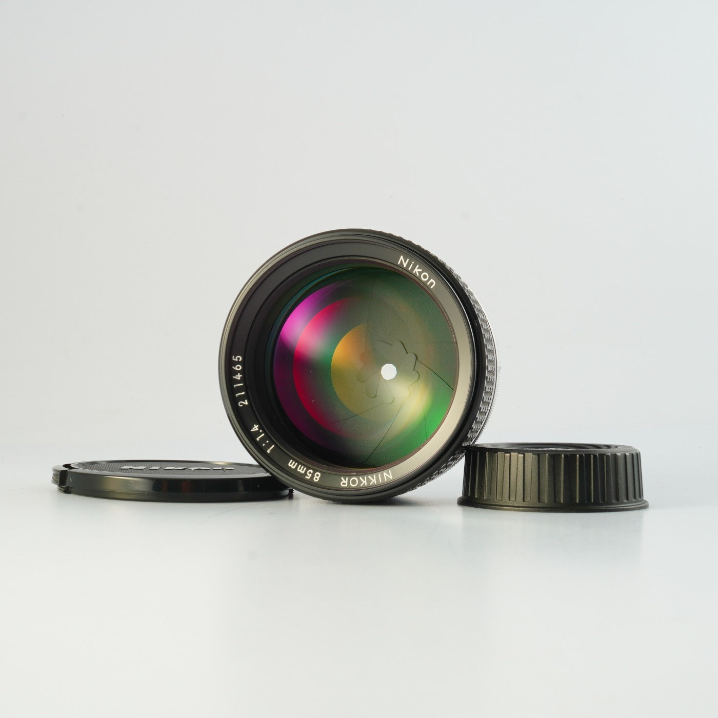 【Serviced】 Nikon Ai-S NIKKOR 85mm F/1.4 単焦点レンズ