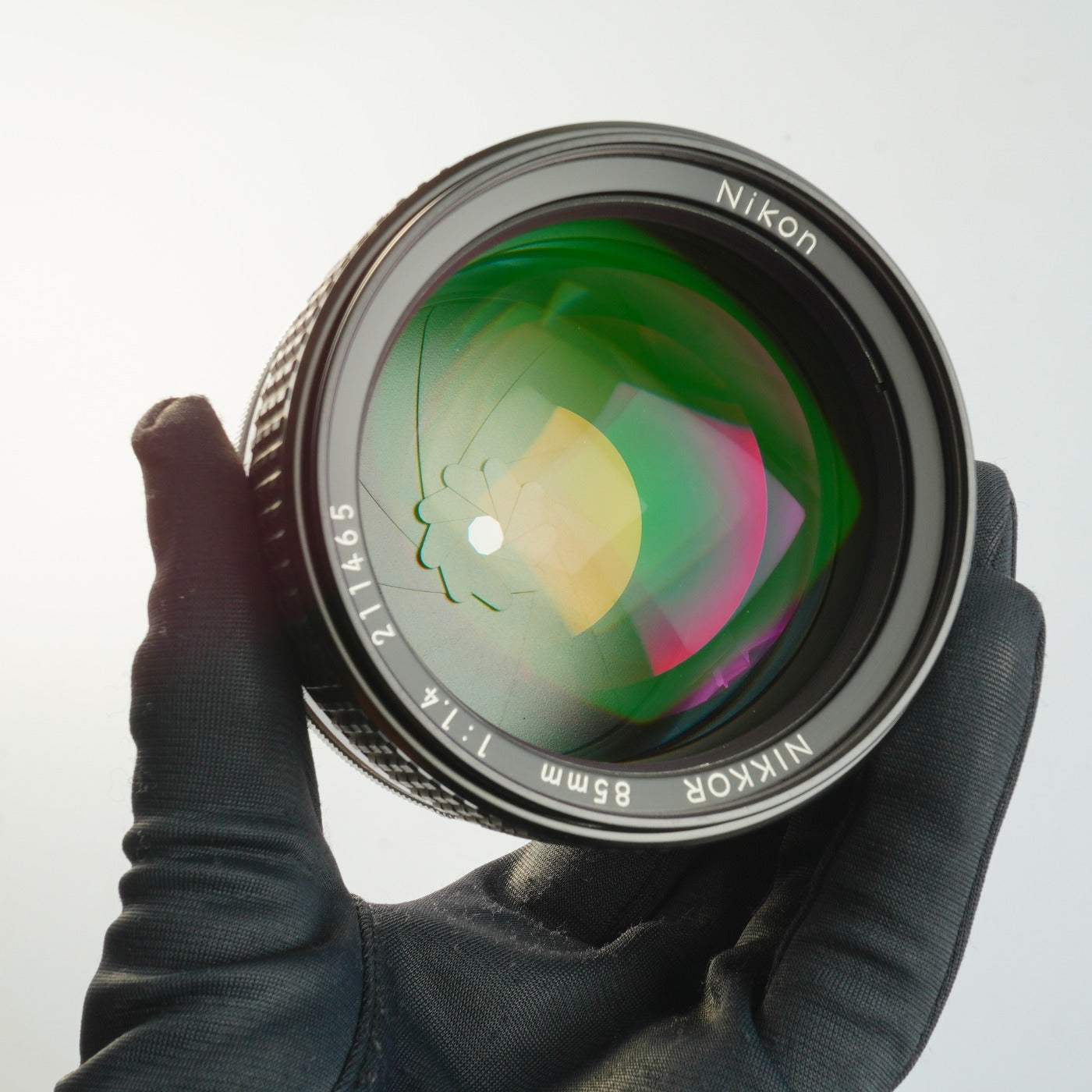 【Serviced】 Nikon Ai-S NIKKOR 85mm F/1.4 単焦点レンズ