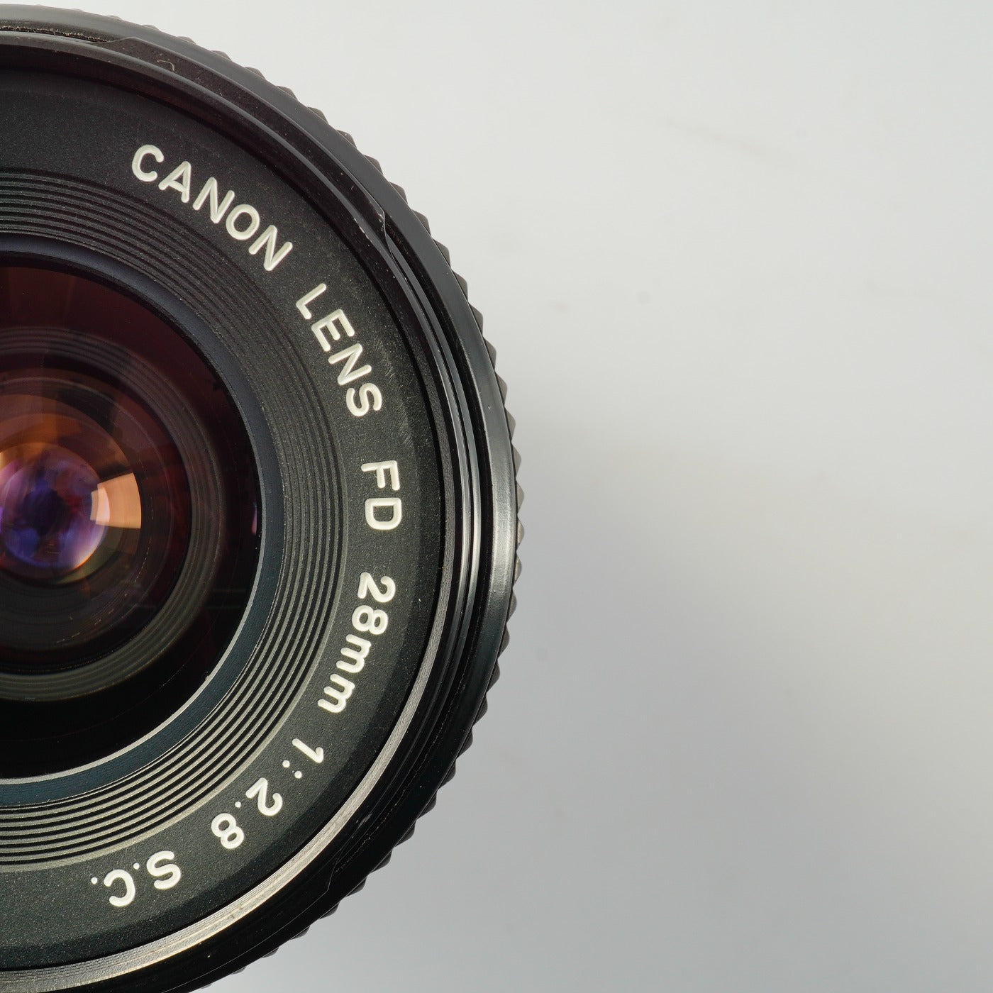 Canon FD 28mm F/2.8 S.C. 単焦点レンズ