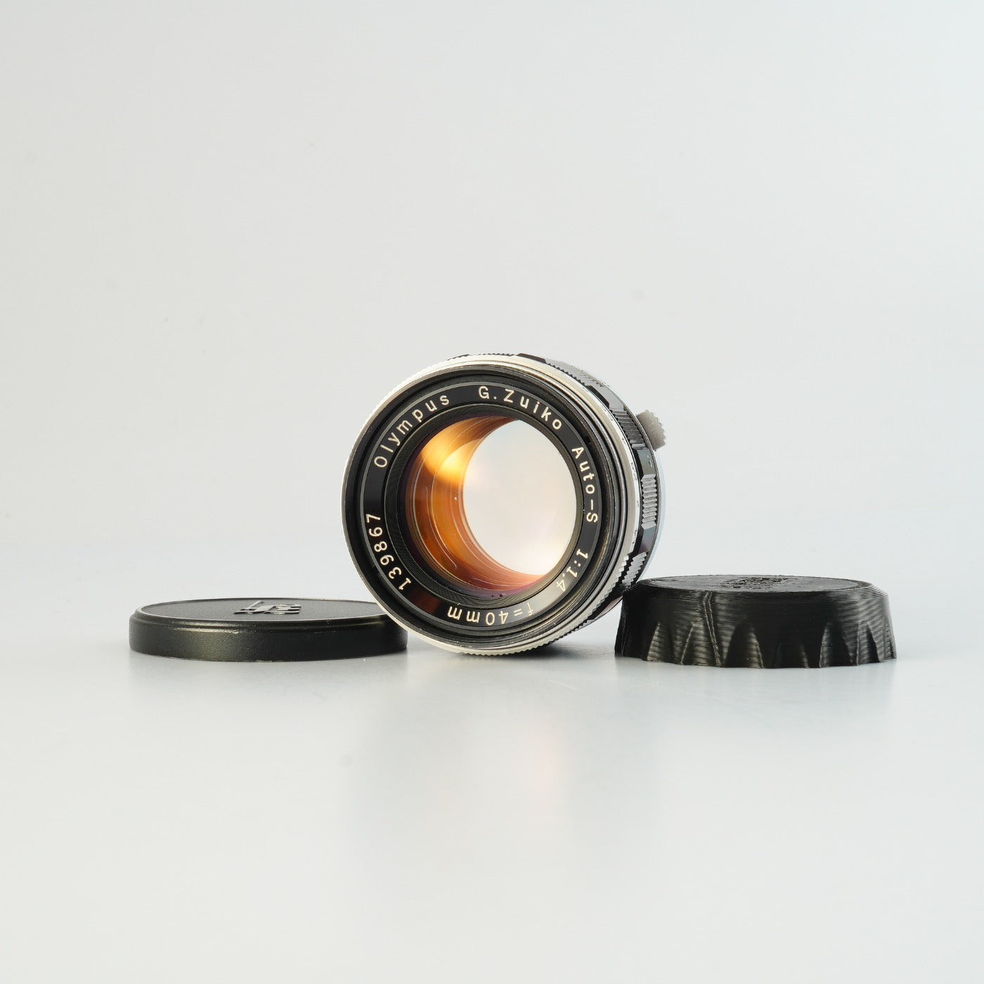 【Serviced】 OLYMPUS G.ZUIKO AUTO-S 40mm F/1.4 for PEN FT / FV / F 単焦点レンズ