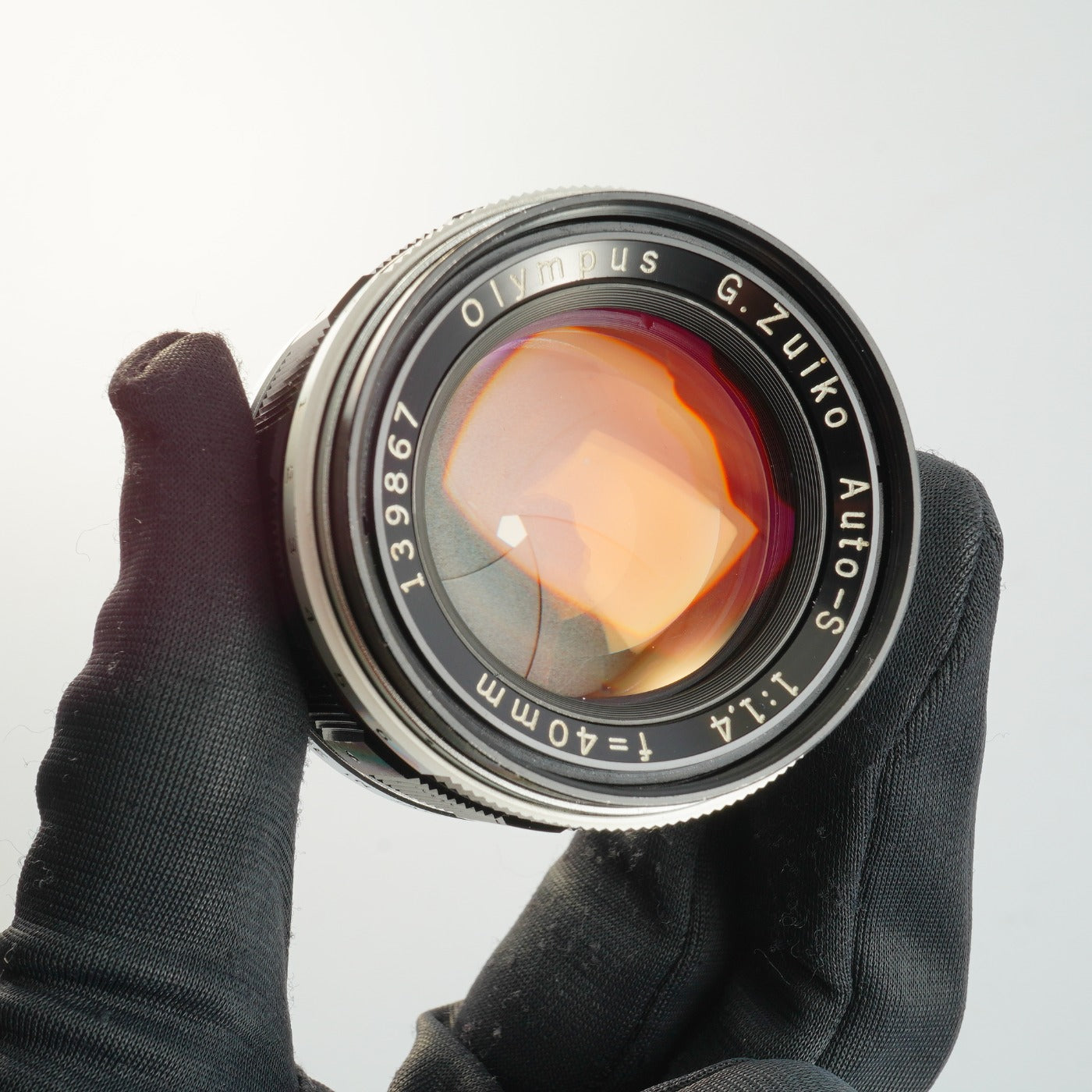 【Serviced】 OLYMPUS G.ZUIKO AUTO-S 40mm F/1.4 for PEN FT / FV / F 単焦点レンズ
