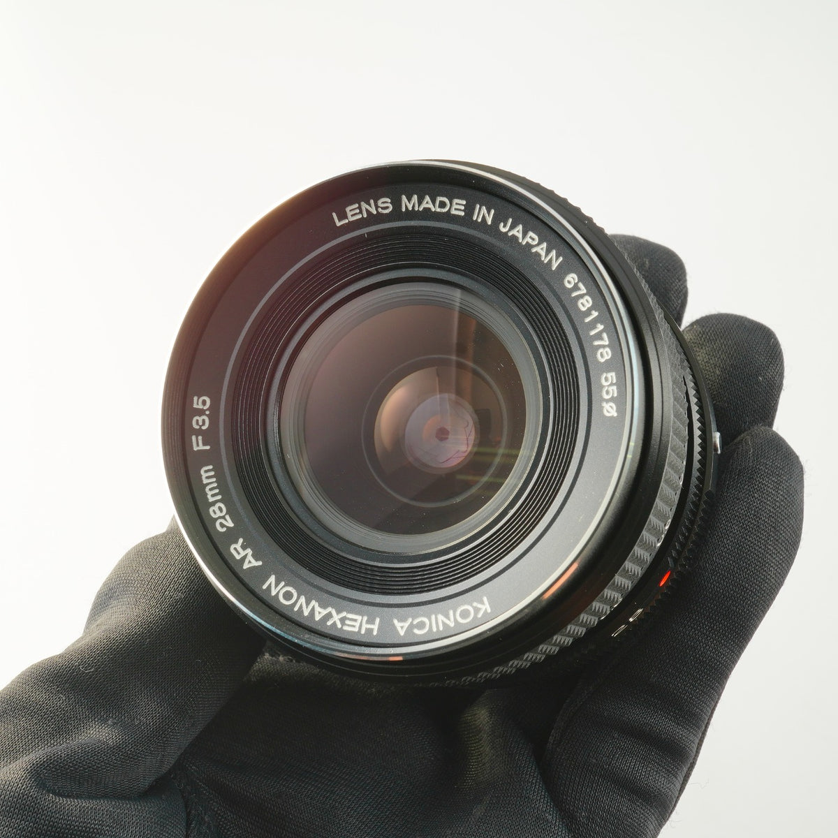 Konica Hexanon AR 28mm F/3.5 単焦点レンズ