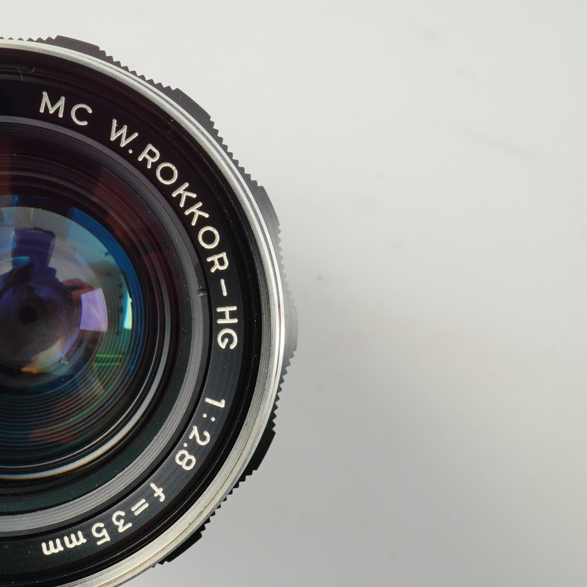 MINOLTA MC W.ROKKOR-HG 35mm F/2.8 Prime Lens