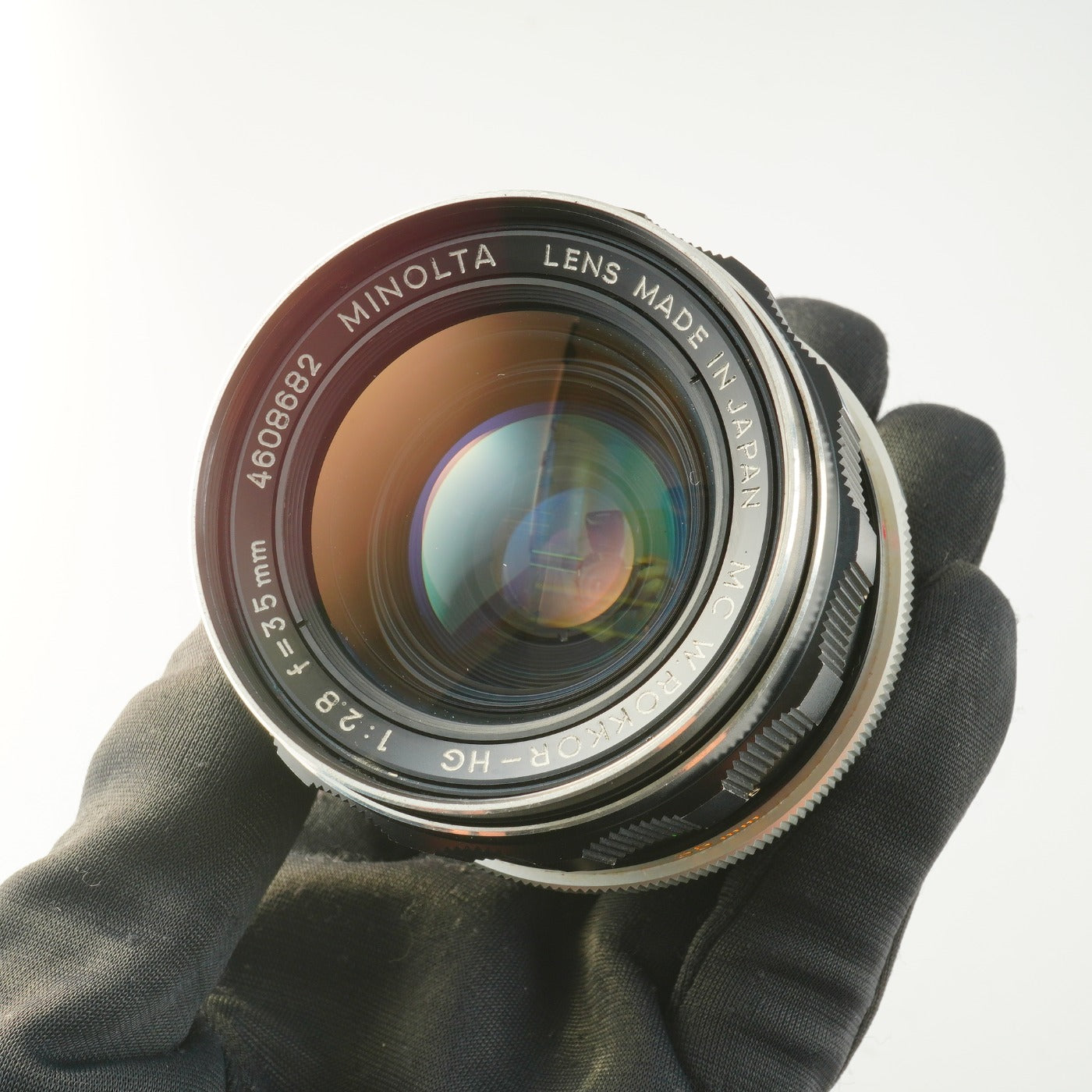 MINOLTA MC W.ROKKOR-HG 35mm F/2.8 単焦点レンズ