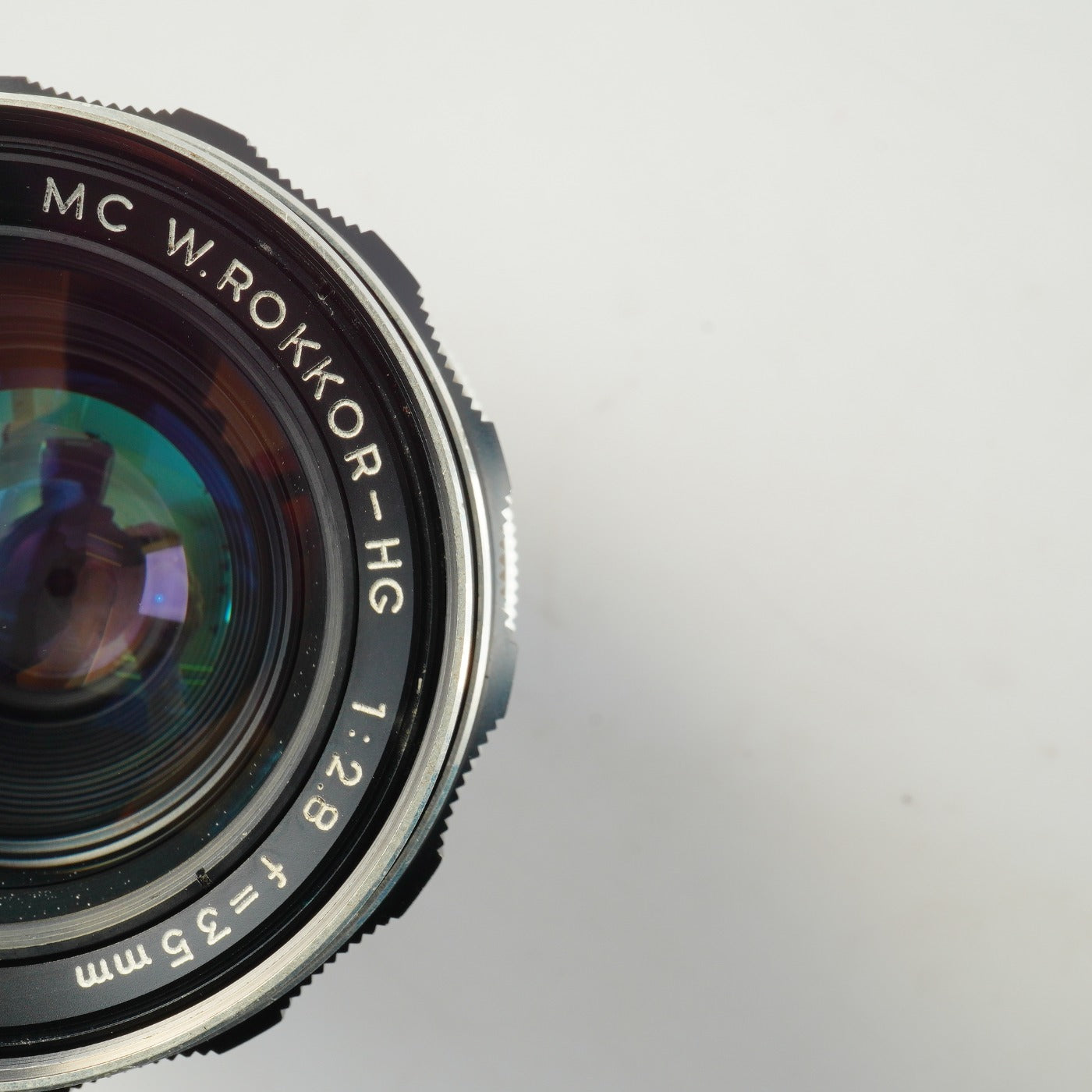 MINOLTA MC W.ROKKOR-HG 35mm F/2.8 単焦点レンズ