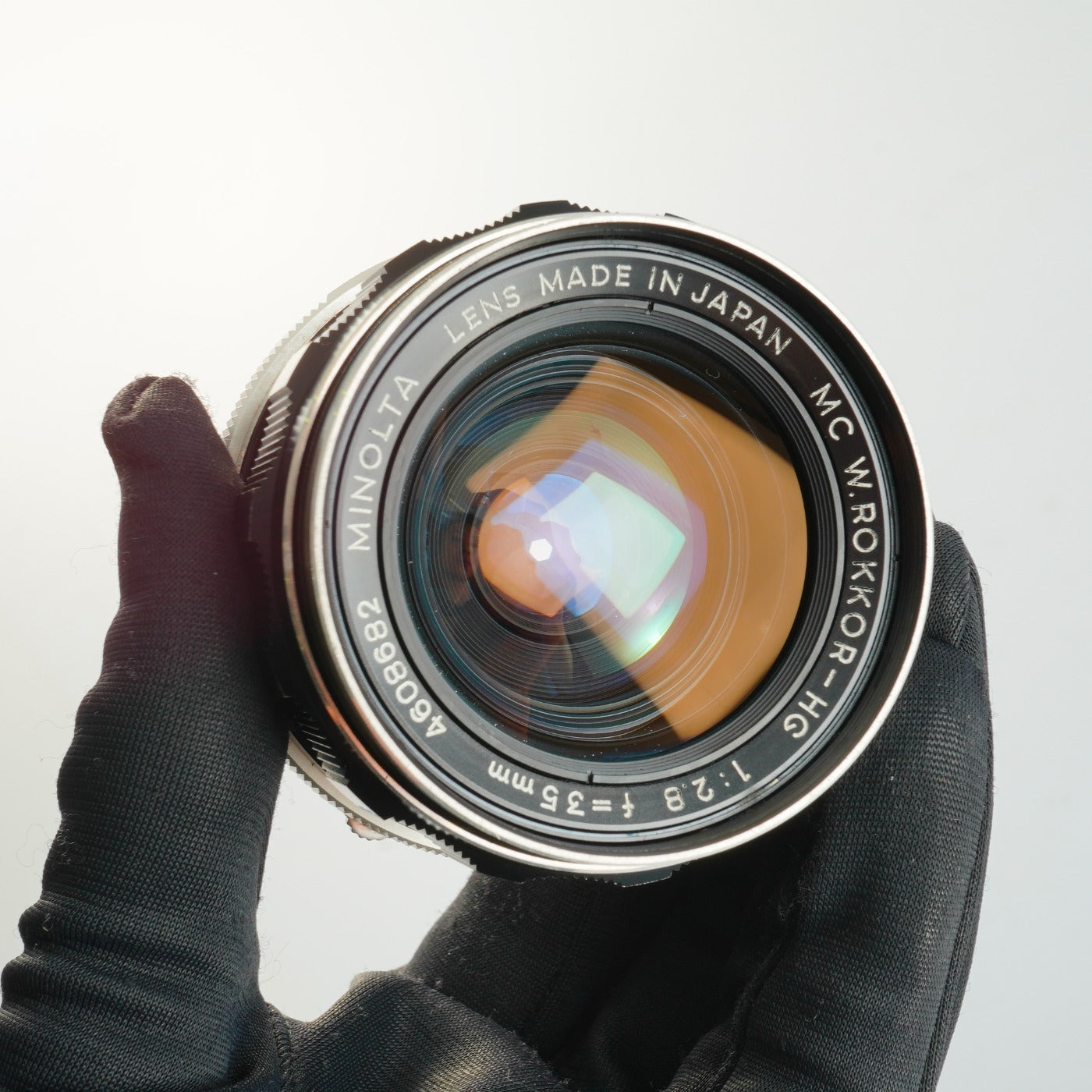 MINOLTA MC W.ROKKOR-HG 35mm F/2.8 単焦点レンズ