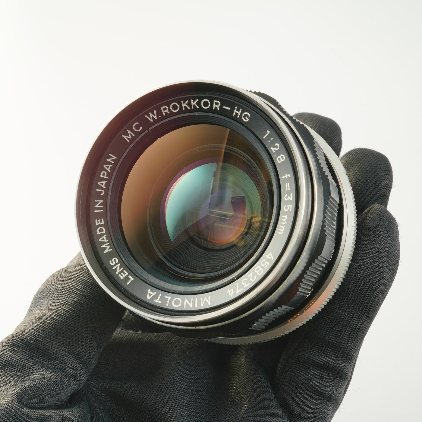 MINOLTA MC W.ROKKOR-HG 35mm F/2.8 単焦点レンズ