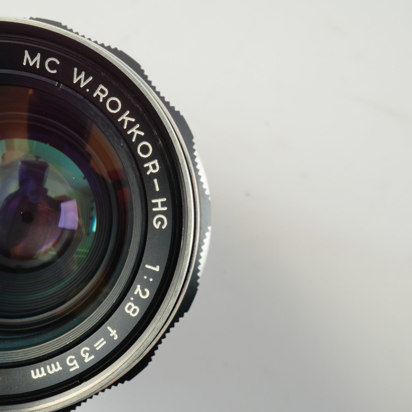 MINOLTA MC W.ROKKOR-HG 35mm F/2.8 単焦点レンズ