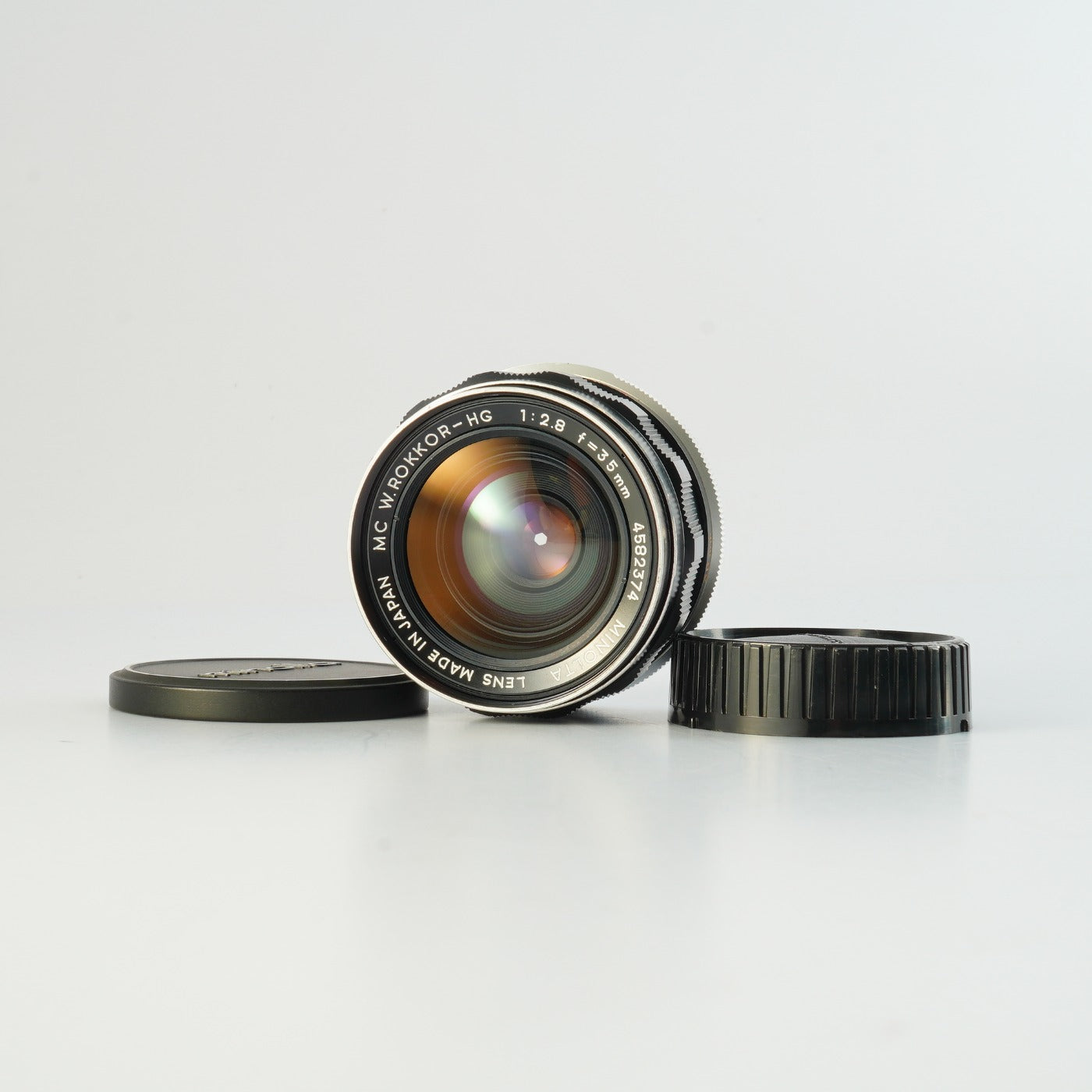 MINOLTA MC W.ROKKOR-HG 35mm F/2.8 単焦点レンズ