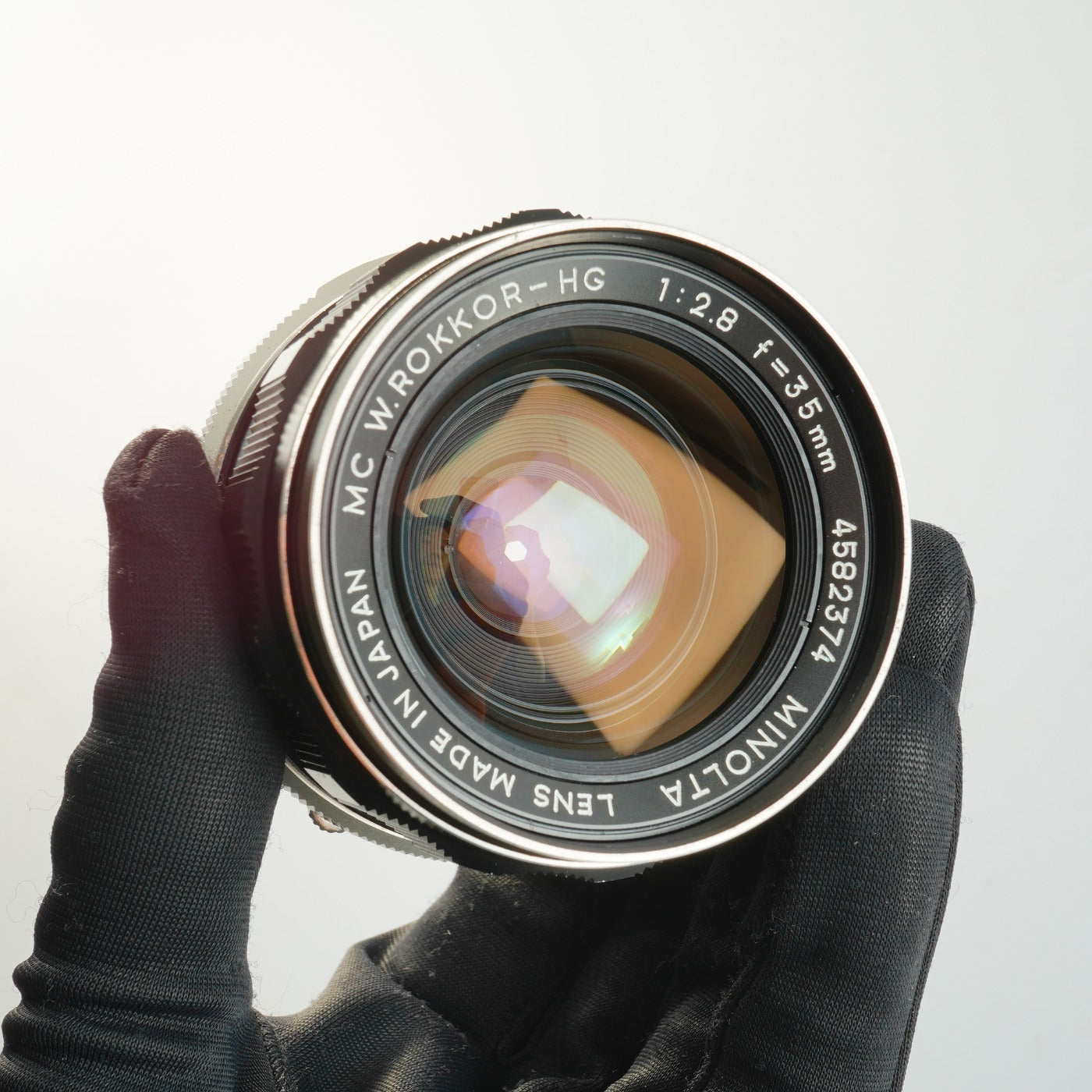 MINOLTA MC W.ROKKOR-HG 35mm F/2.8 単焦点レンズ
