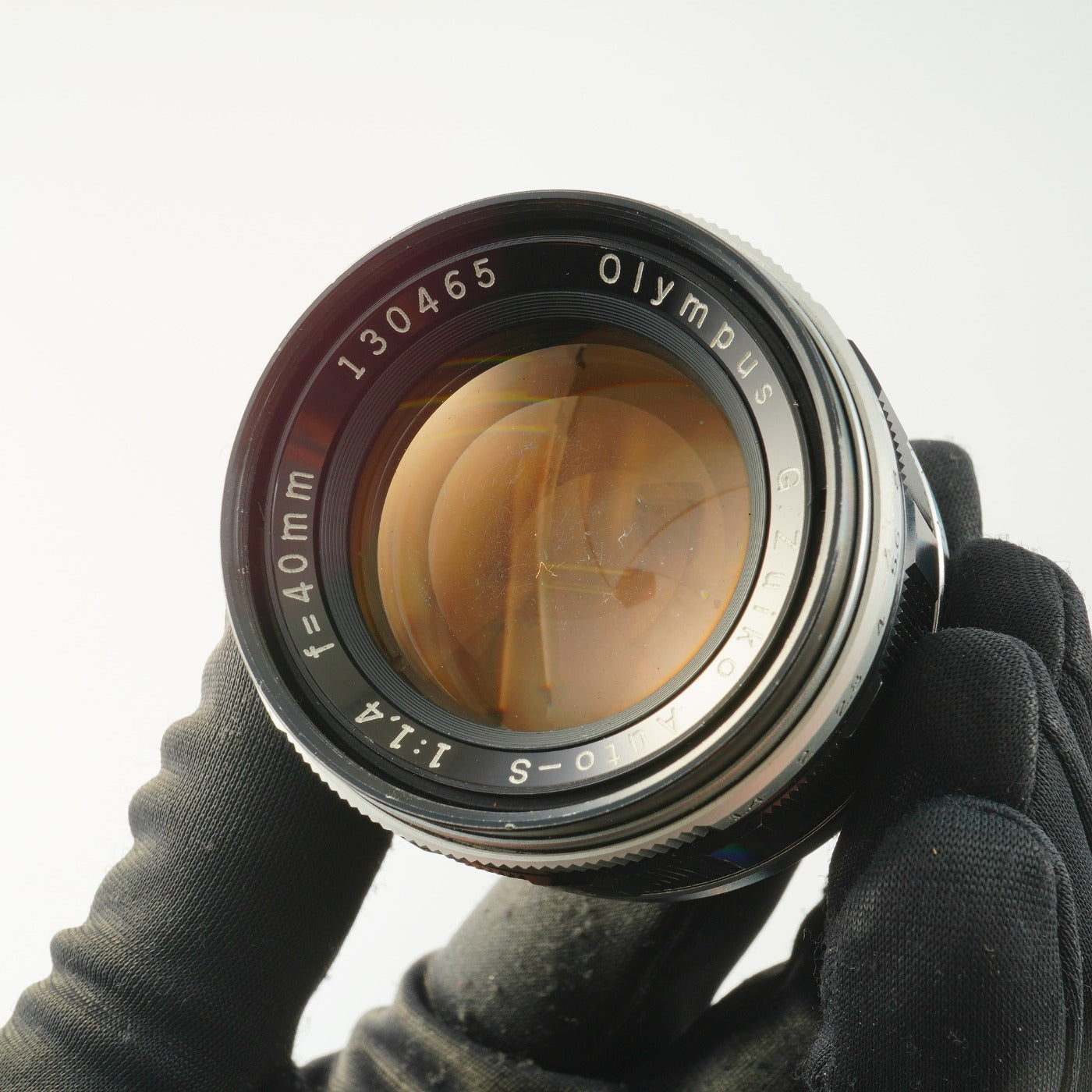 【Serviced】 OLYMPUS G.ZUIKO AUTO-S 40mm F/1.4 TTL for PEN FT / FV / F 単焦点レンズ