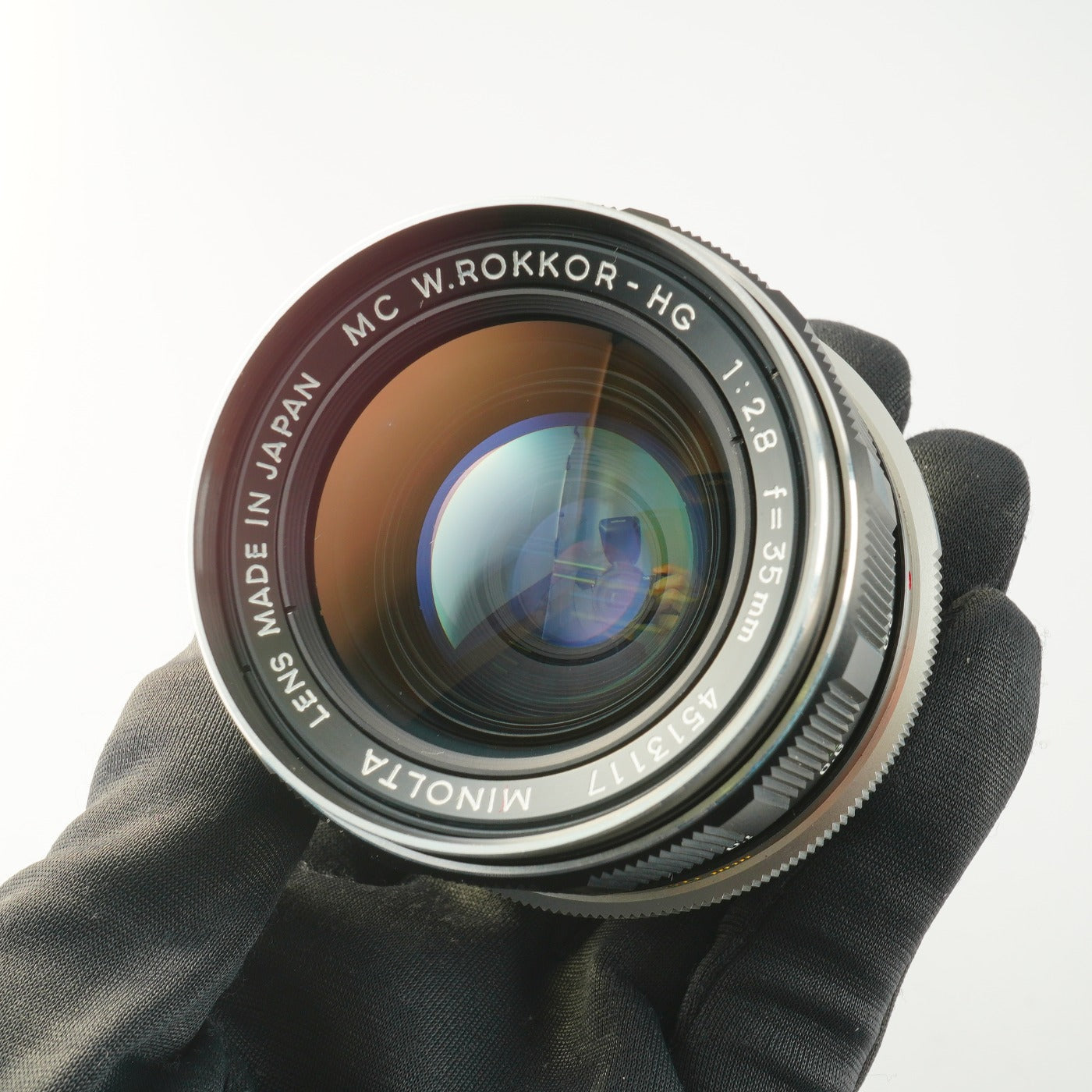 MINOLTA MC W.ROKKOR-HG 35mm F/2.8 単焦点レンズ