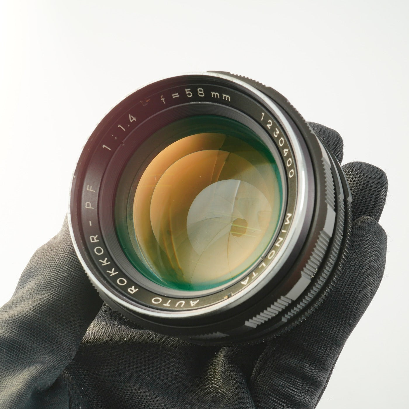 【Serviced】 MINOLTA AUTO ROKKOR-PF 58mm F/1.4 単焦点レンズ