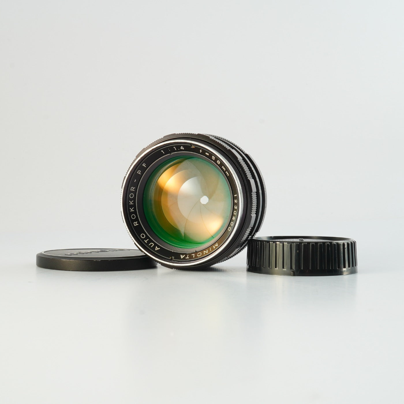 【Serviced】 MINOLTA AUTO ROKKOR-PF 58mm F/1.4 単焦点レンズ