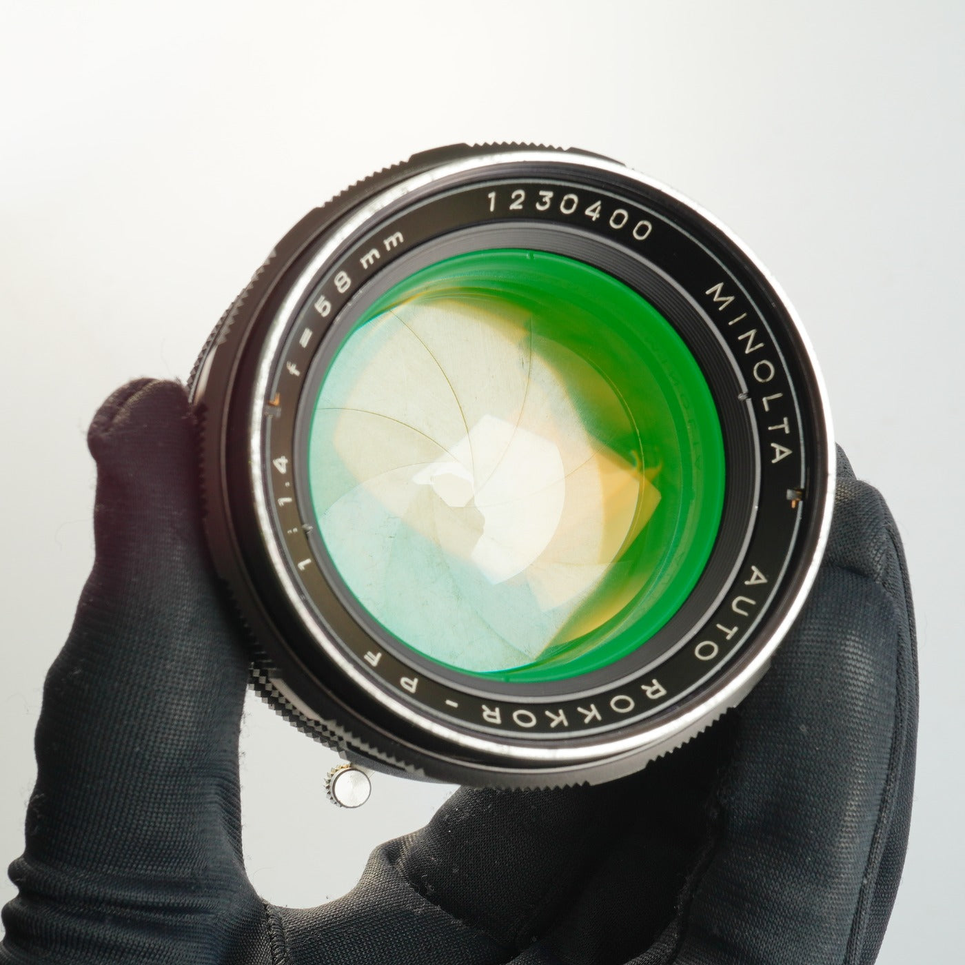 【Serviced】 MINOLTA AUTO ROKKOR-PF 58mm F/1.4 単焦点レンズ