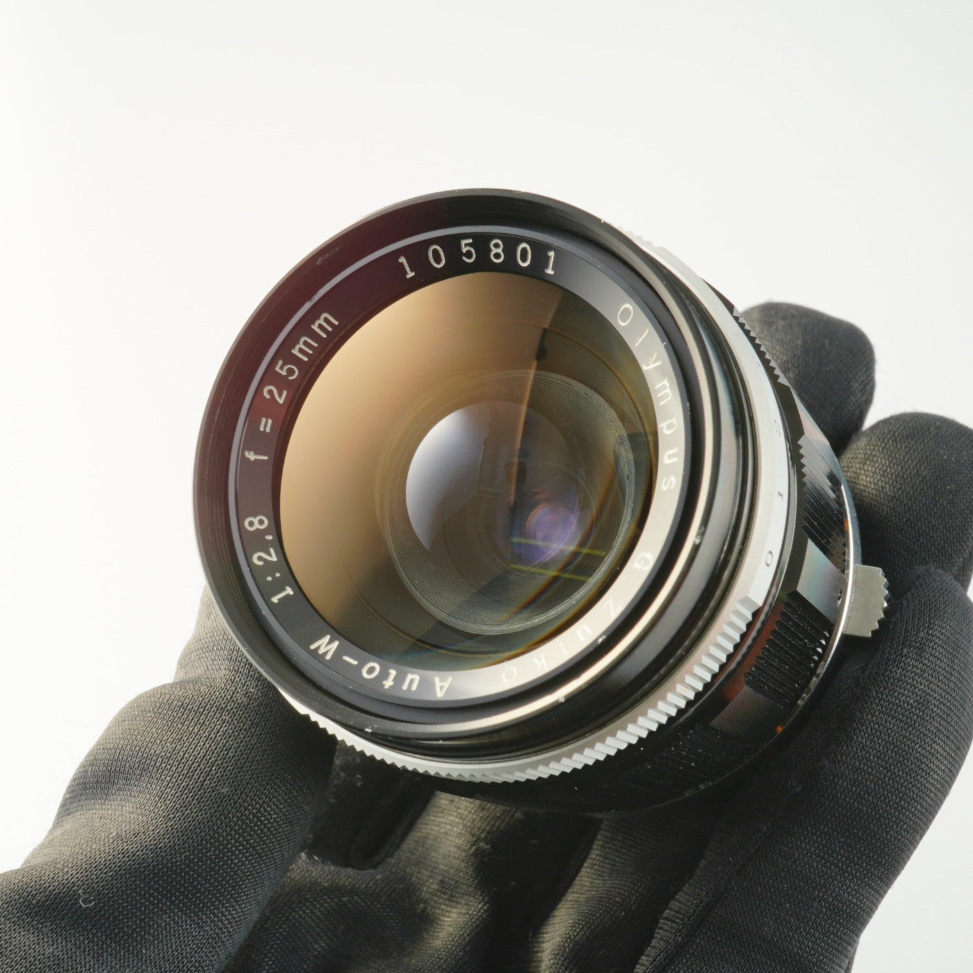 【Serviced】 OLYMPUS G.ZUIKO AUTO-W 25mm F/2.8 for PEN FT / FV / F 単焦点レンズ