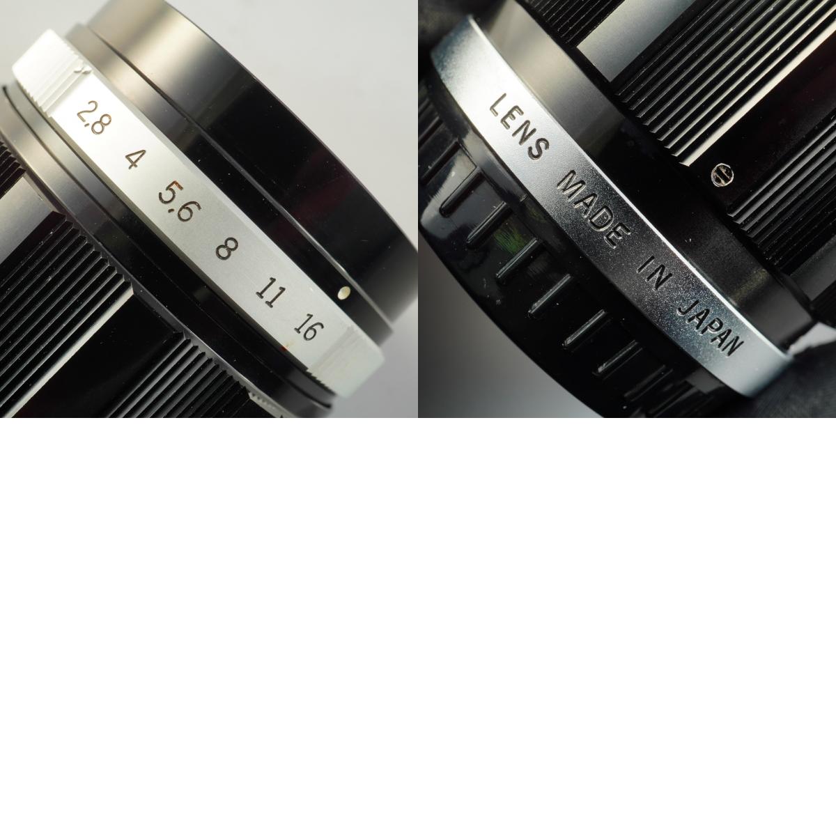 【Serviced】 OLYMPUS G.ZUIKO AUTO-W 25mm F/2.8 for PEN FT / FV / F 単焦点レンズ