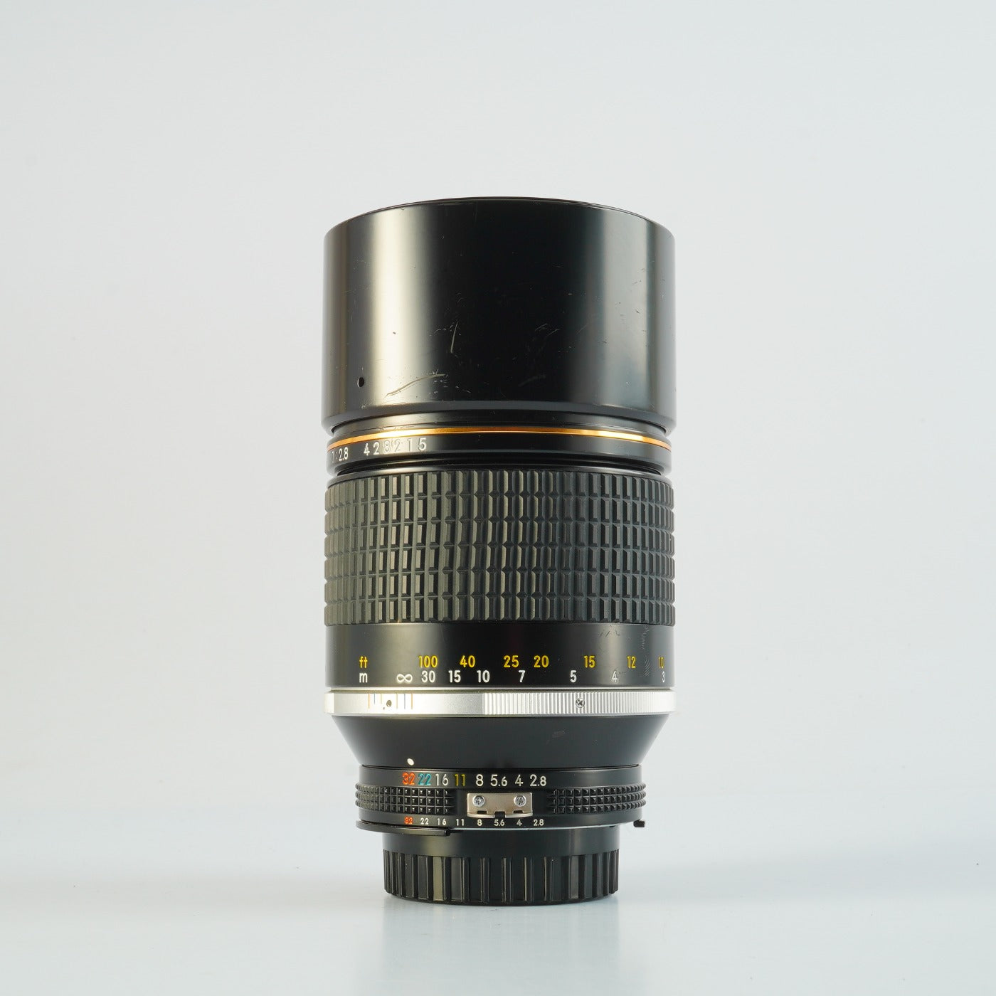 【Serviced】 Nikon Ai-S NIKKOR ED 180mm F/2.8 単焦点レンズ