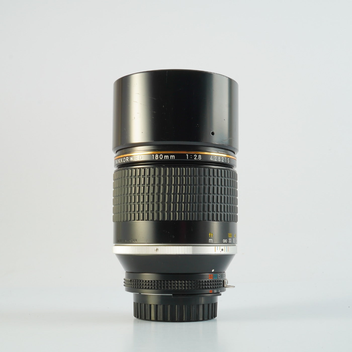 【Serviced】 Nikon Ai-S NIKKOR ED 180mm F/2.8 単焦点レンズ