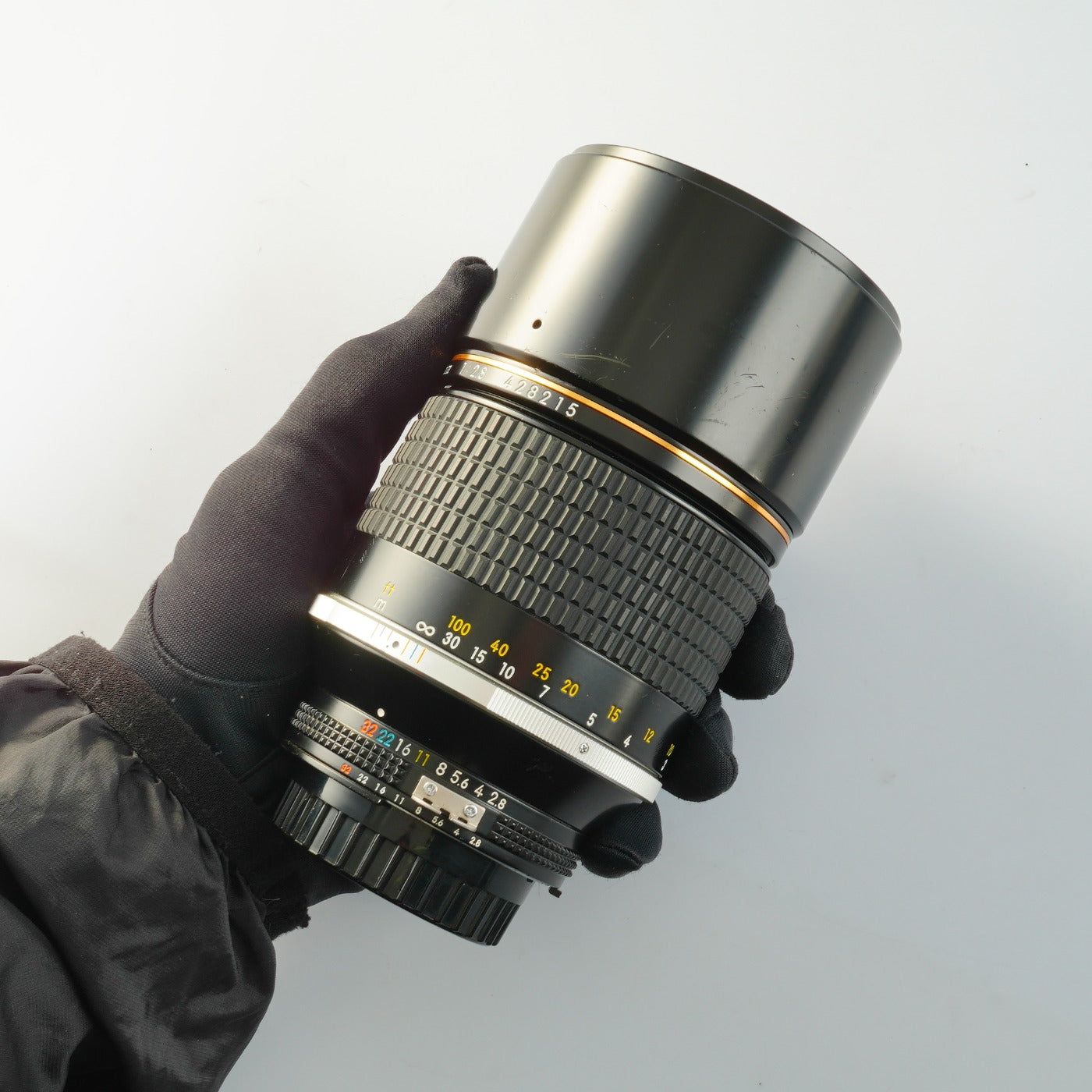 【Serviced】 Nikon Ai-S NIKKOR ED 180mm F/2.8 単焦点レンズ