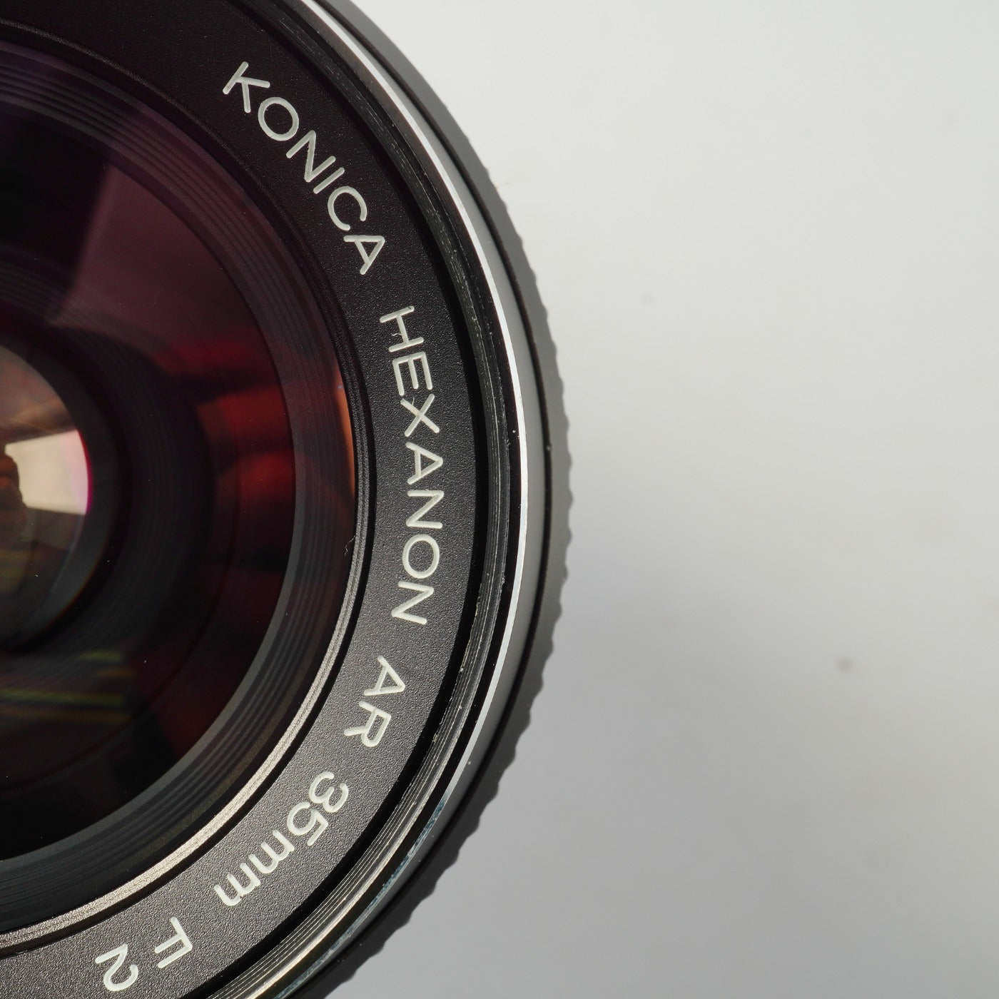 Konica Hexanon AR 35mm F/2 単焦点レンズ