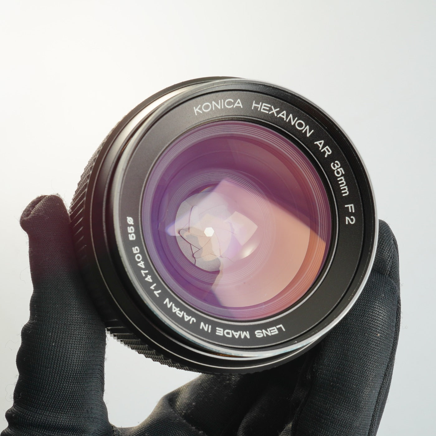 Konica Hexanon AR 35mm F/2 単焦点レンズ