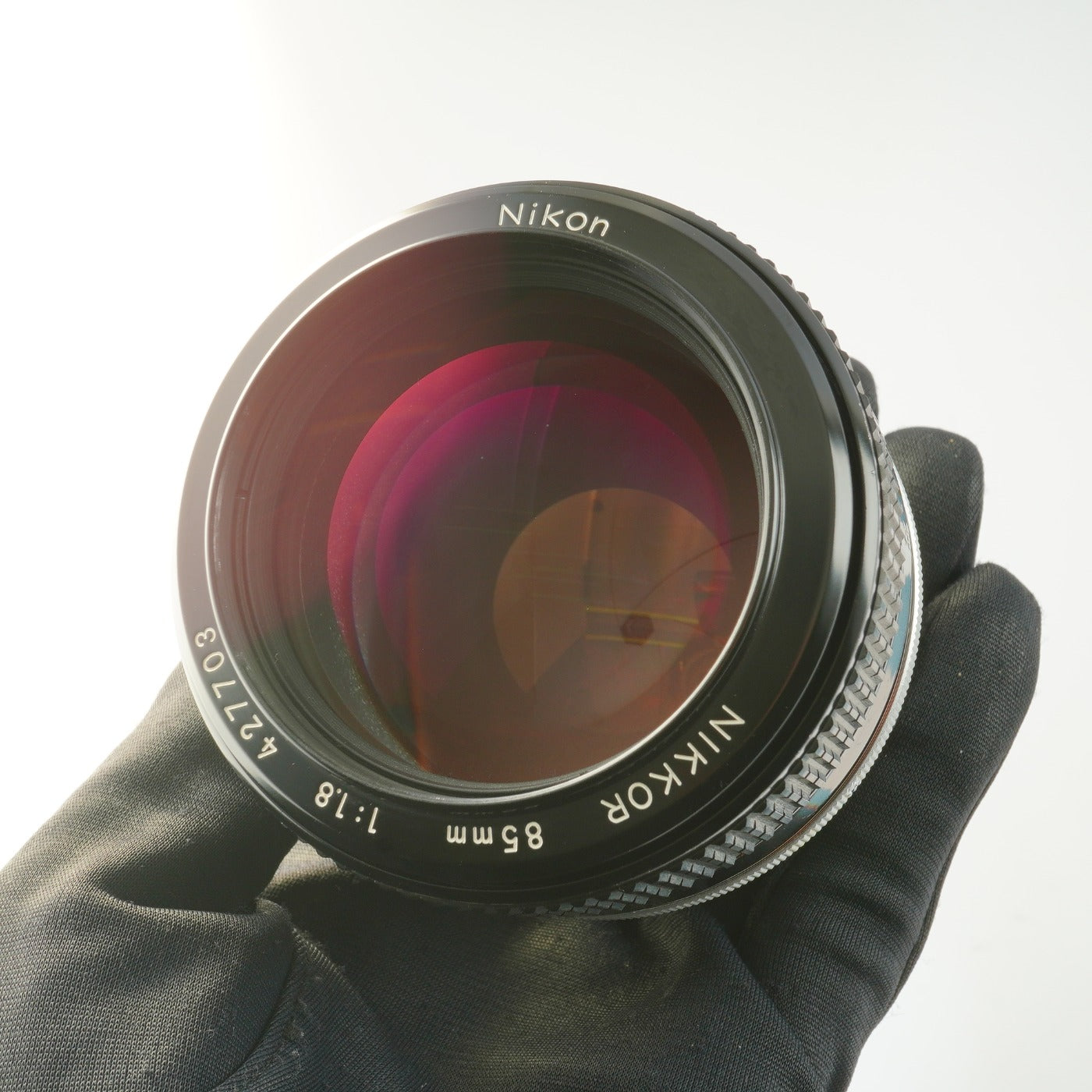 【Serviced】 Nikon Ai改 Nikkor 85mm F/1.8 単焦点レンズ