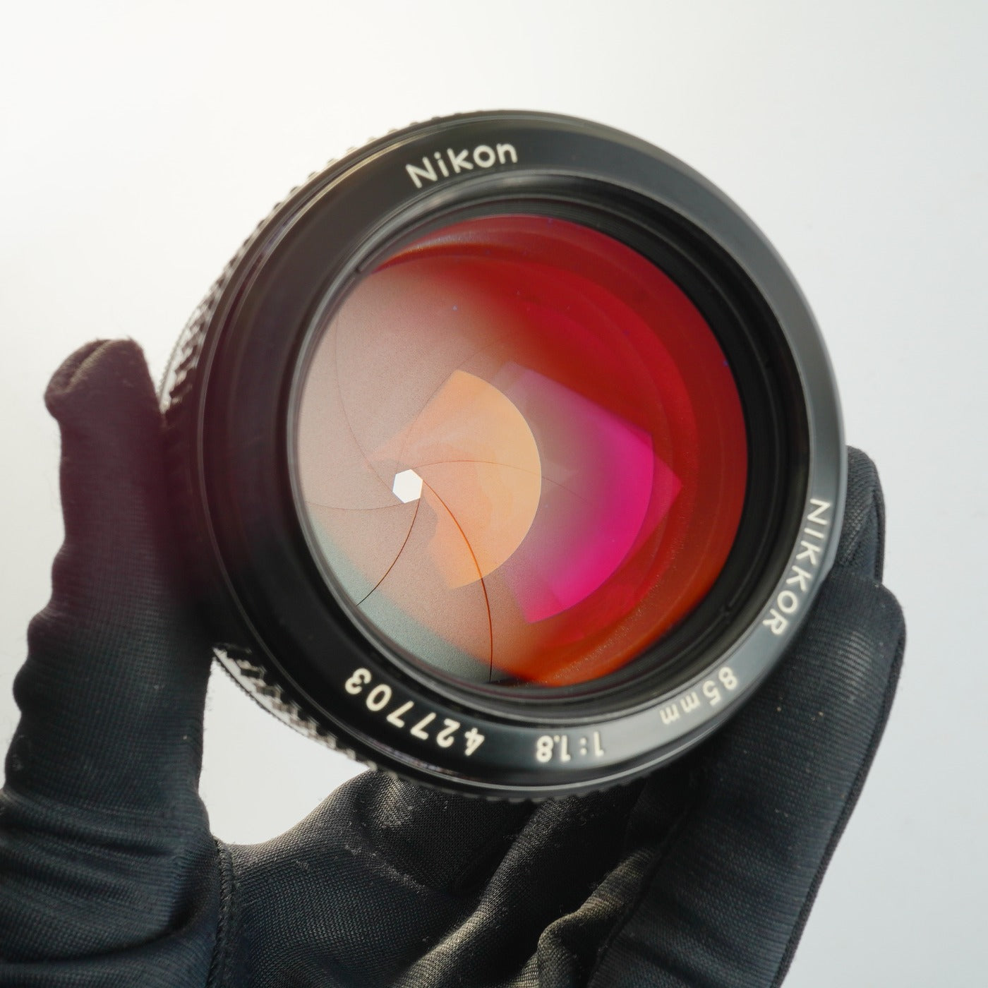【Serviced】 Nikon Ai改 Nikkor 85mm F/1.8 単焦点レンズ